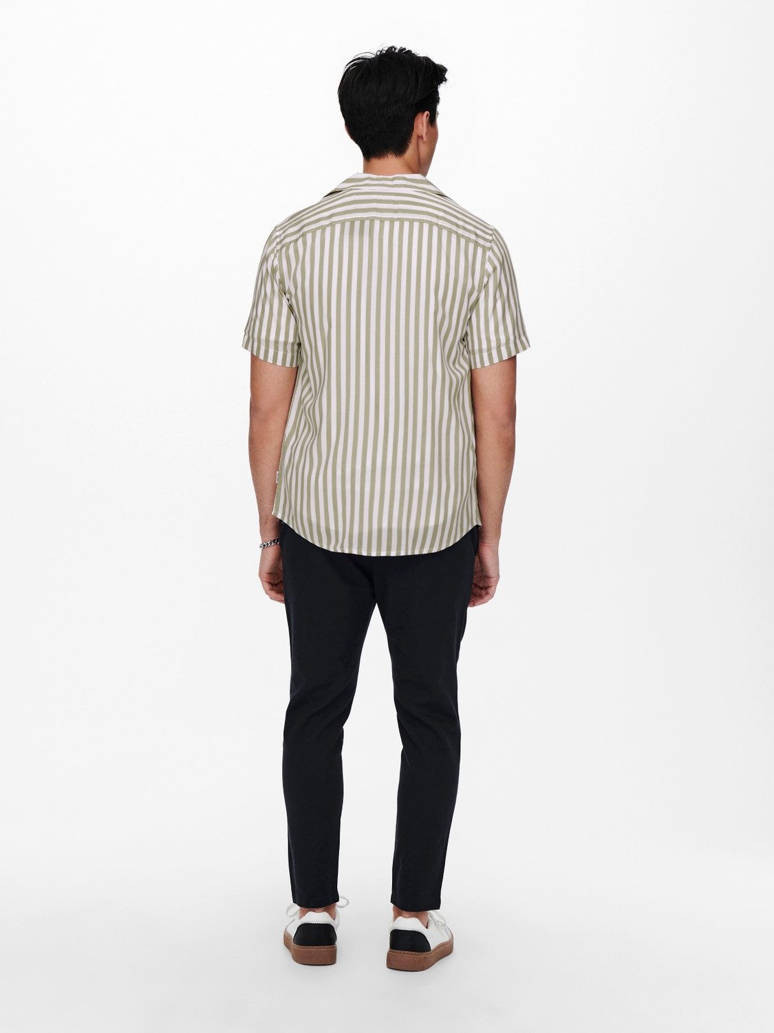 ONLY & SONS Overhemd met korte mouwen ONSWAYNE LIFE SS VISCOSE