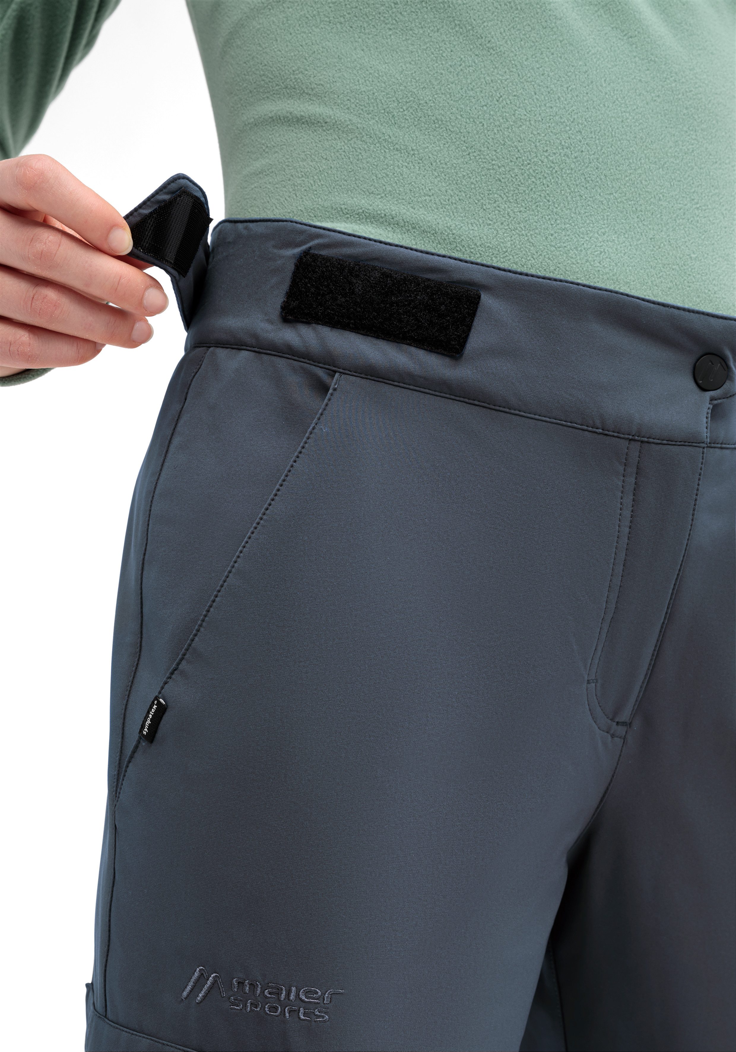 Maier Sports Functionele broek R3 Zed Pants W Dames outdoorbroek elastische wandelbroek regular fit