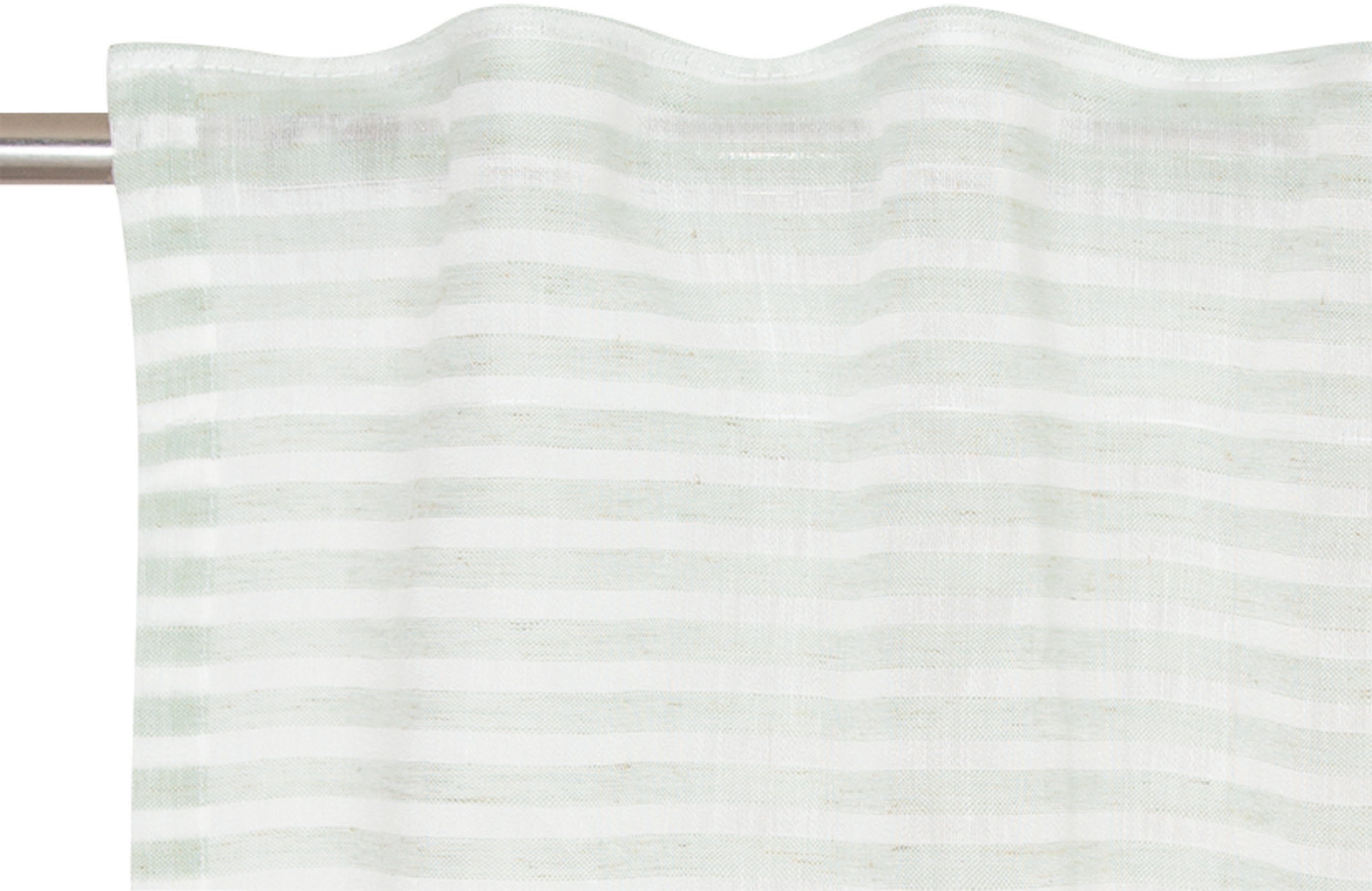 TOM TAILOR HOME Gordijn Natural Stripe (1 stuk)