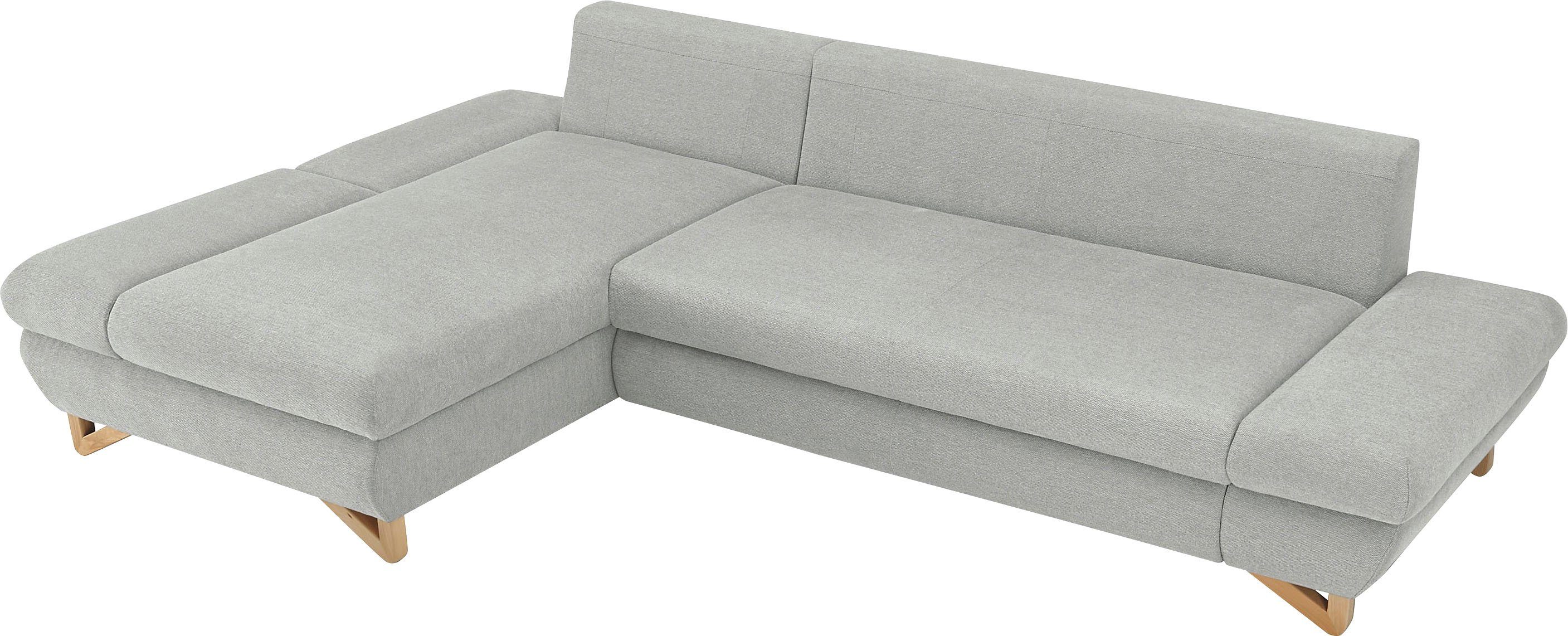 INOSIGN Slaapbank City/Giron comfortabele slaapbank (ligoppervlak 245 x 138 cm) en bedlade