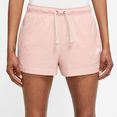 nike sportswear short gym vintage women's shorts roze