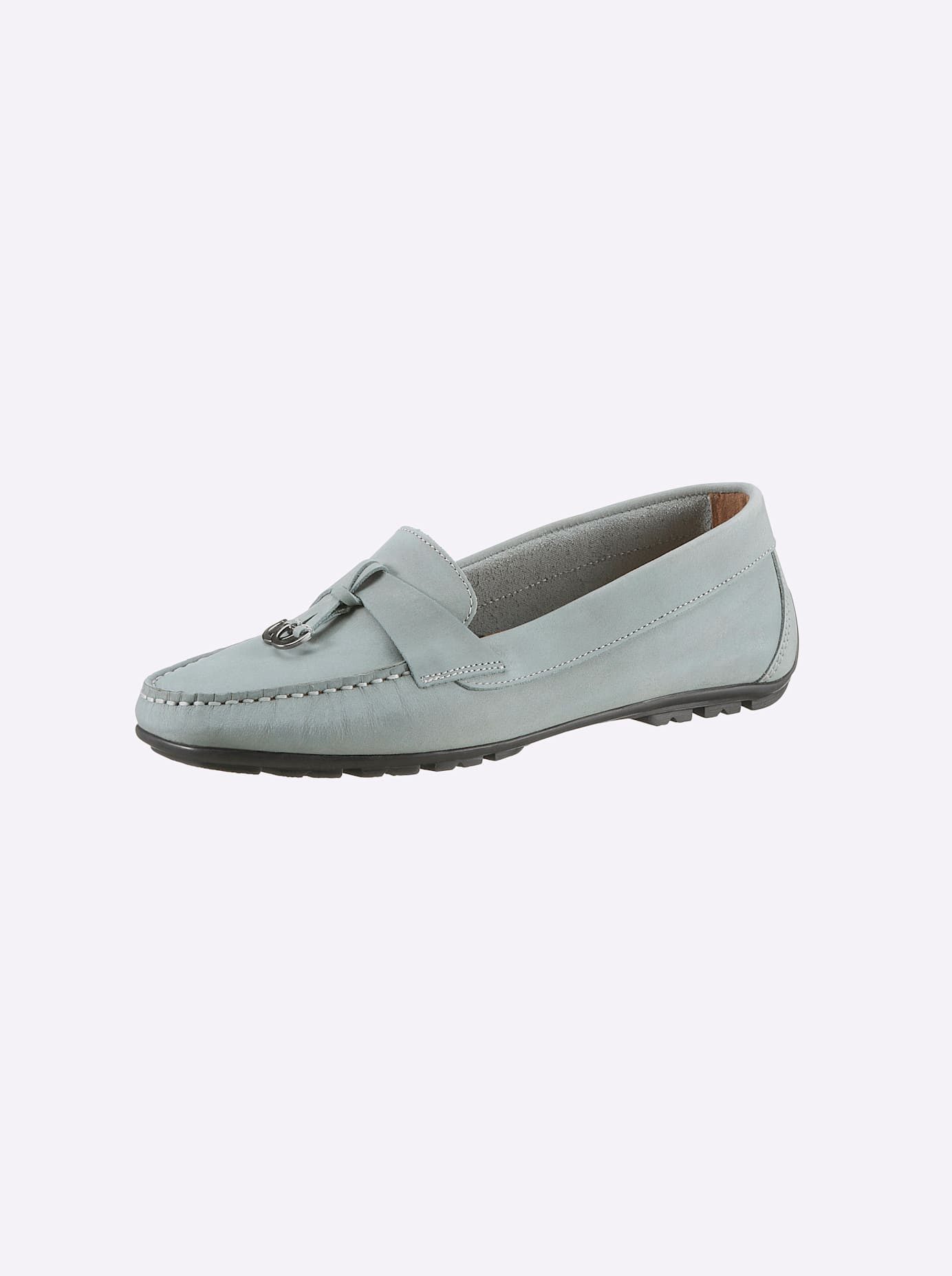 heine Mocassins dames mocassins maat 39 blauw