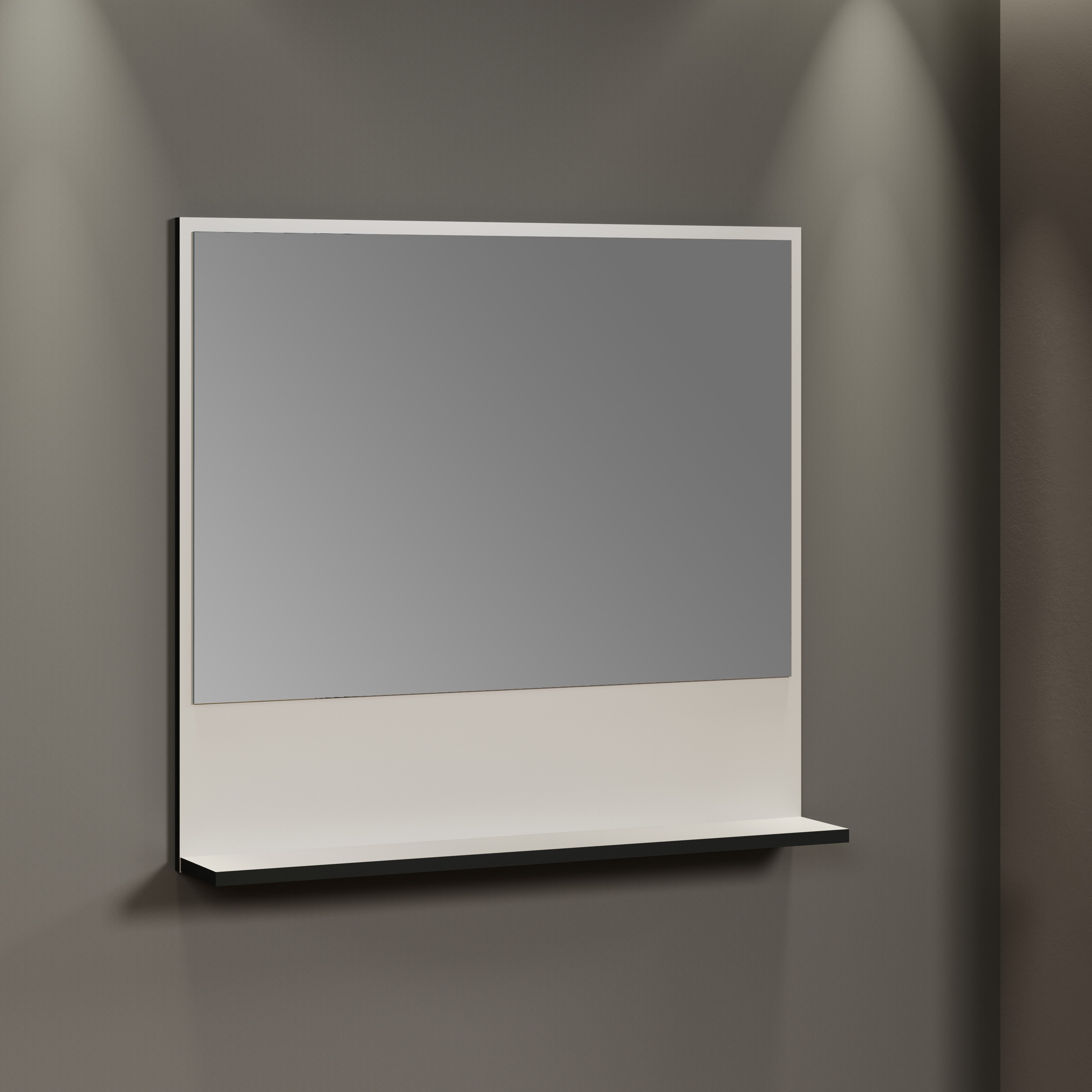 welltime Badspiegel Amrum Elegante badkamerspiegel met plank