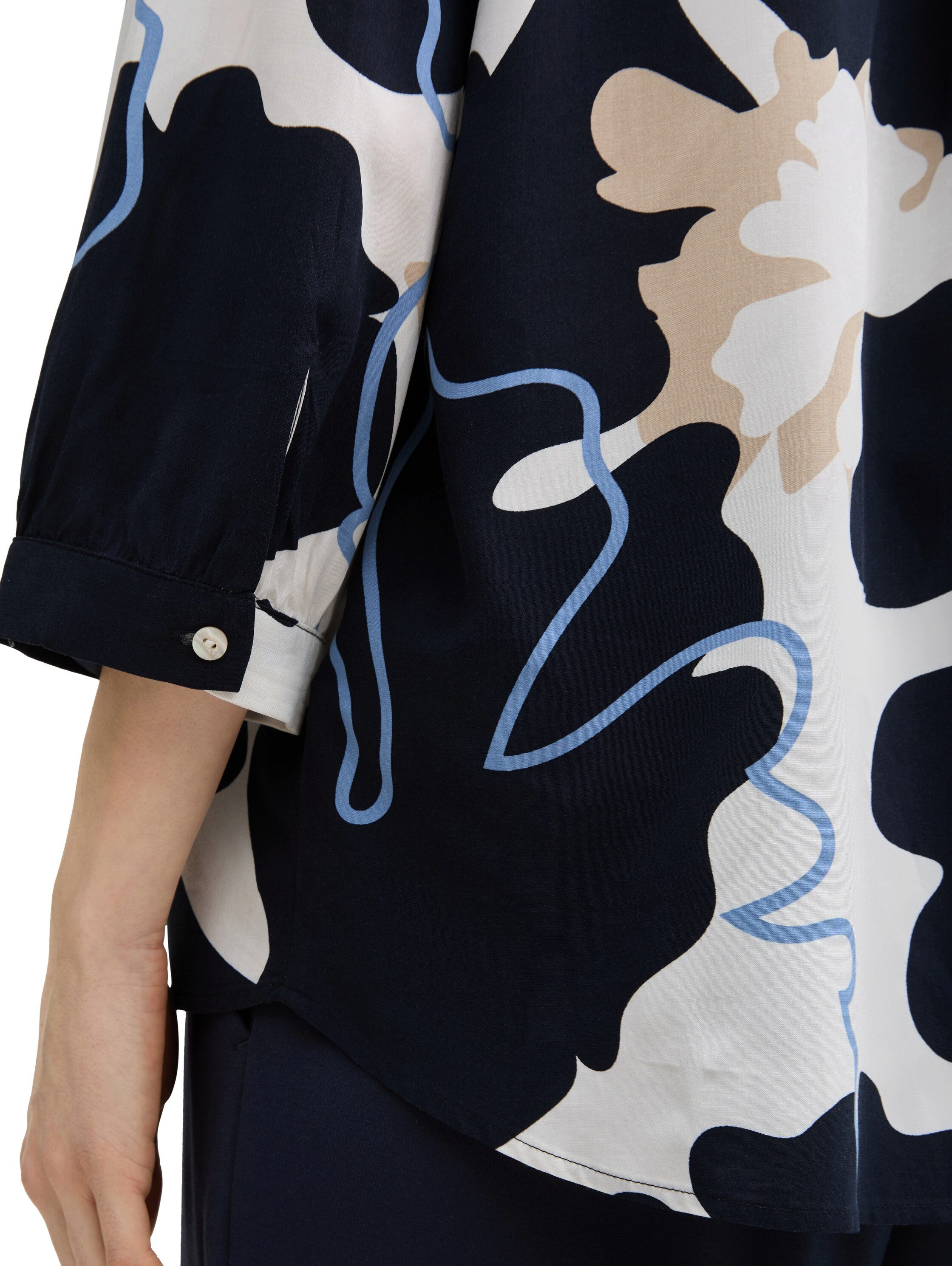 Tom Tailor Klassieke blouse met print all-over