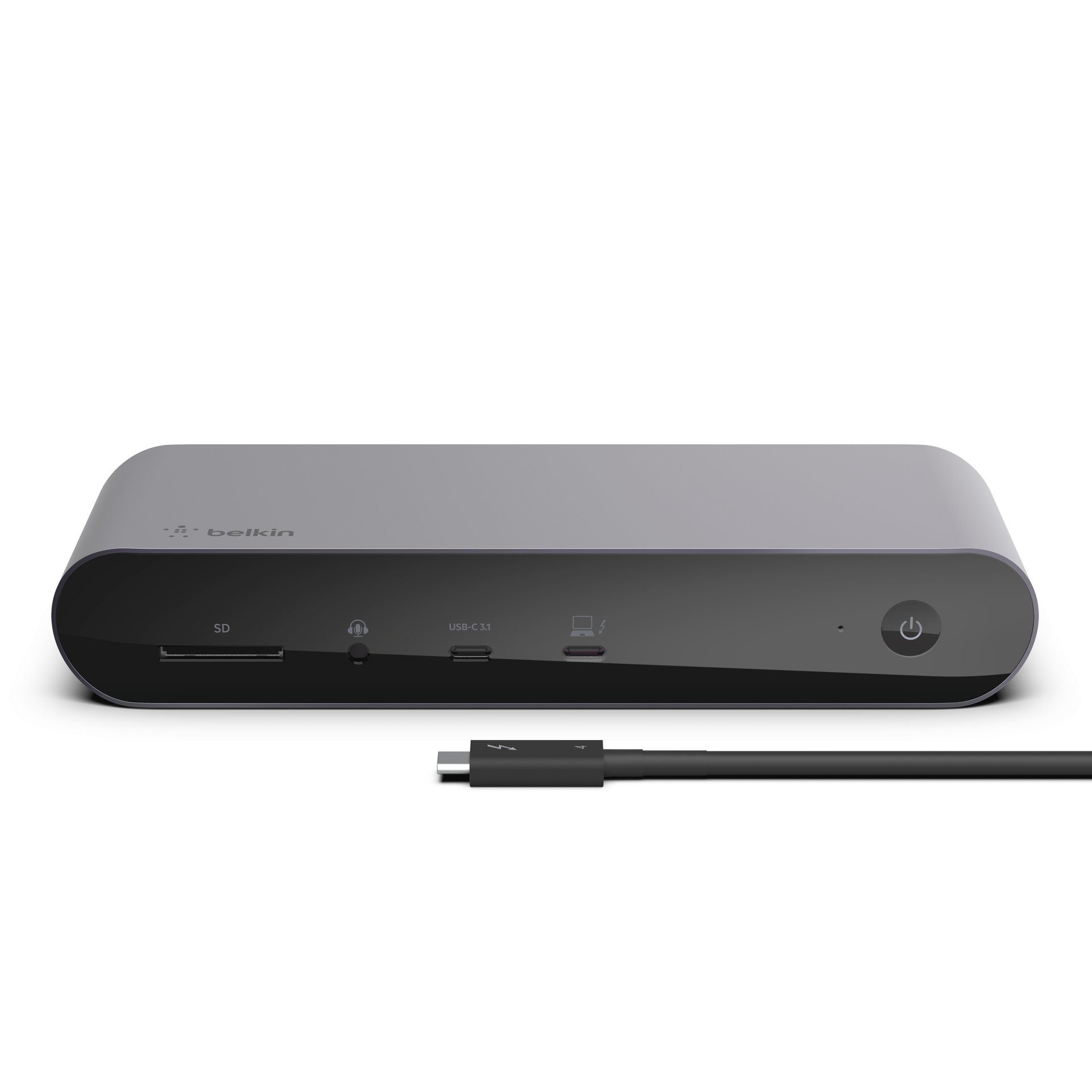 Belkin Laptop-dockingstation Connect Pro Thunderbolt 4 Dock inclusief thunderbolt 4-kabel (0,8 m)