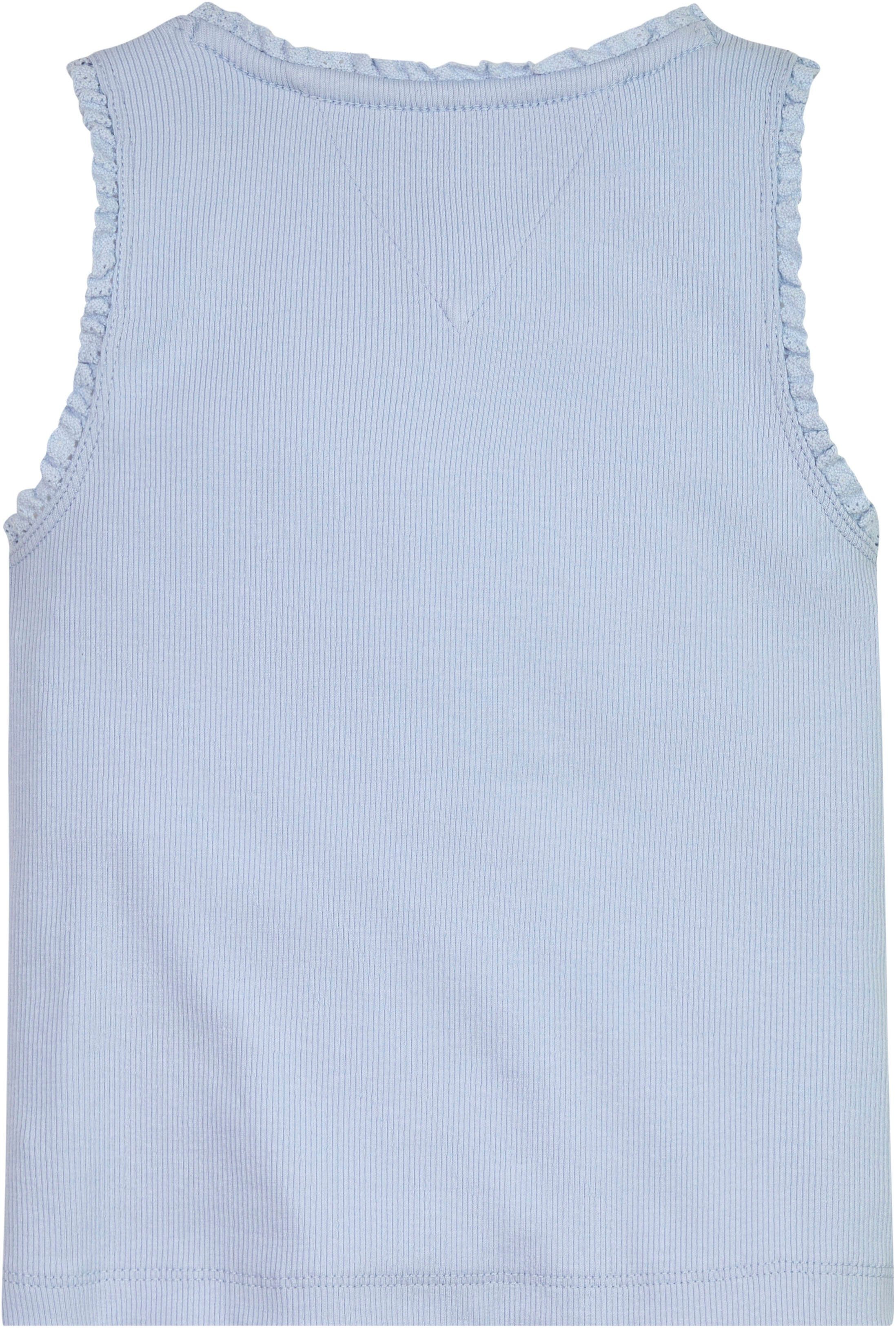 Tommy Hilfiger T-shirt ESSENTIAL RIB LACE TANK TOP