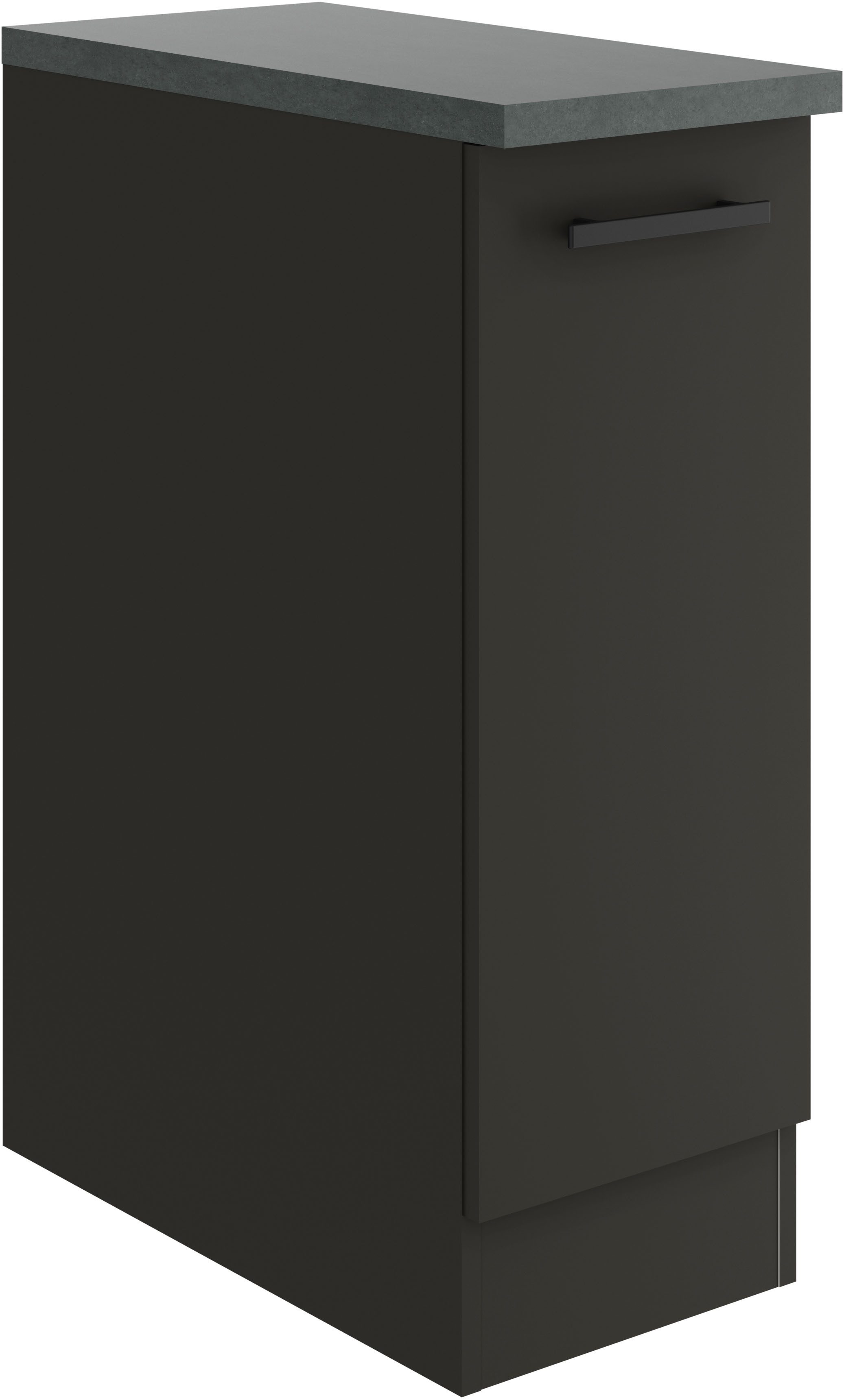 OPTIFIT Apothekerskast Palma Breedte 30 cm, hoogte 84,8 cm, aanbouw en onderbouw mogelijk opbergkasten grijs
