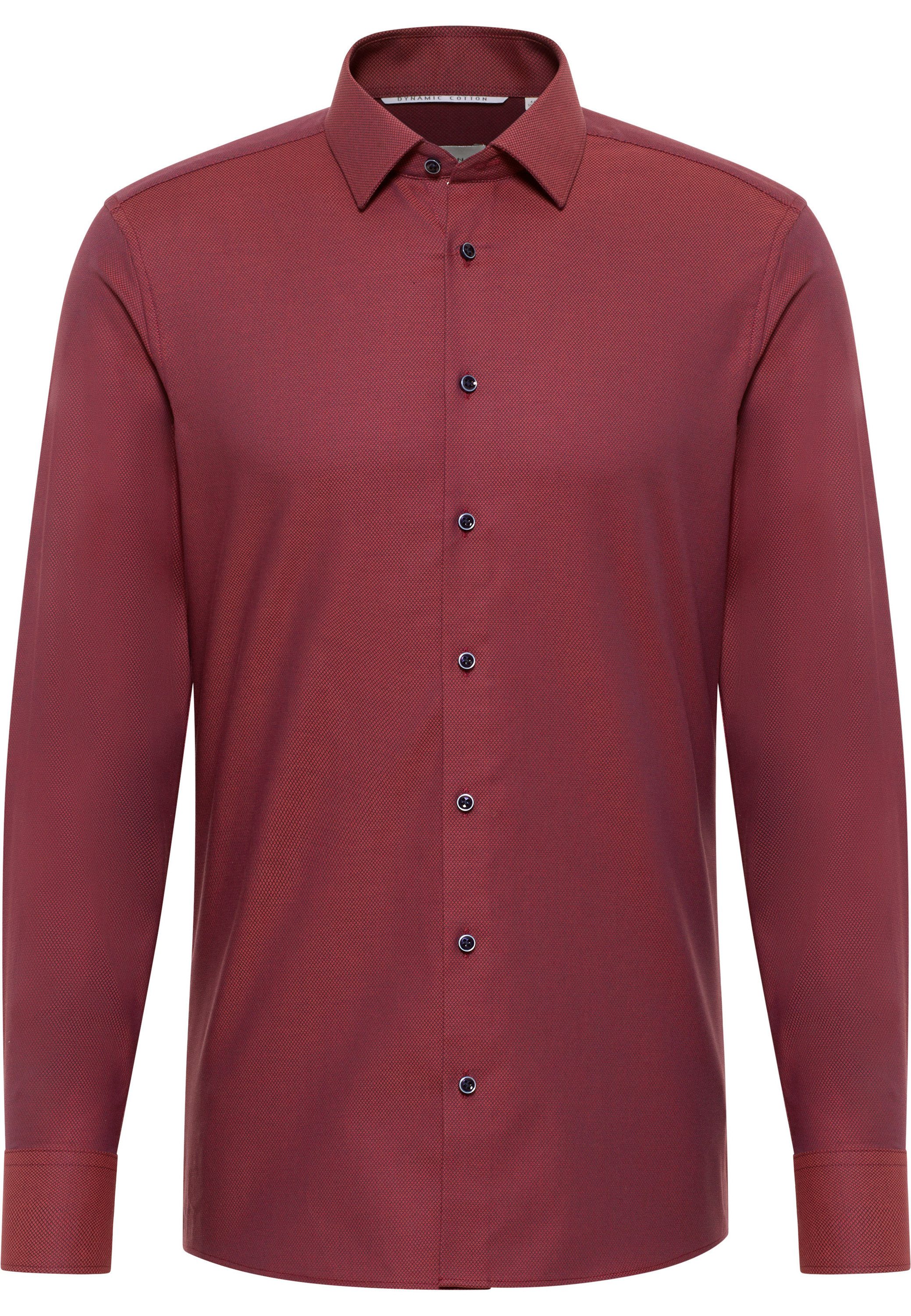 Eterna Overhemd met lange mouwen Slim fit NON IRON (strijkvrij)