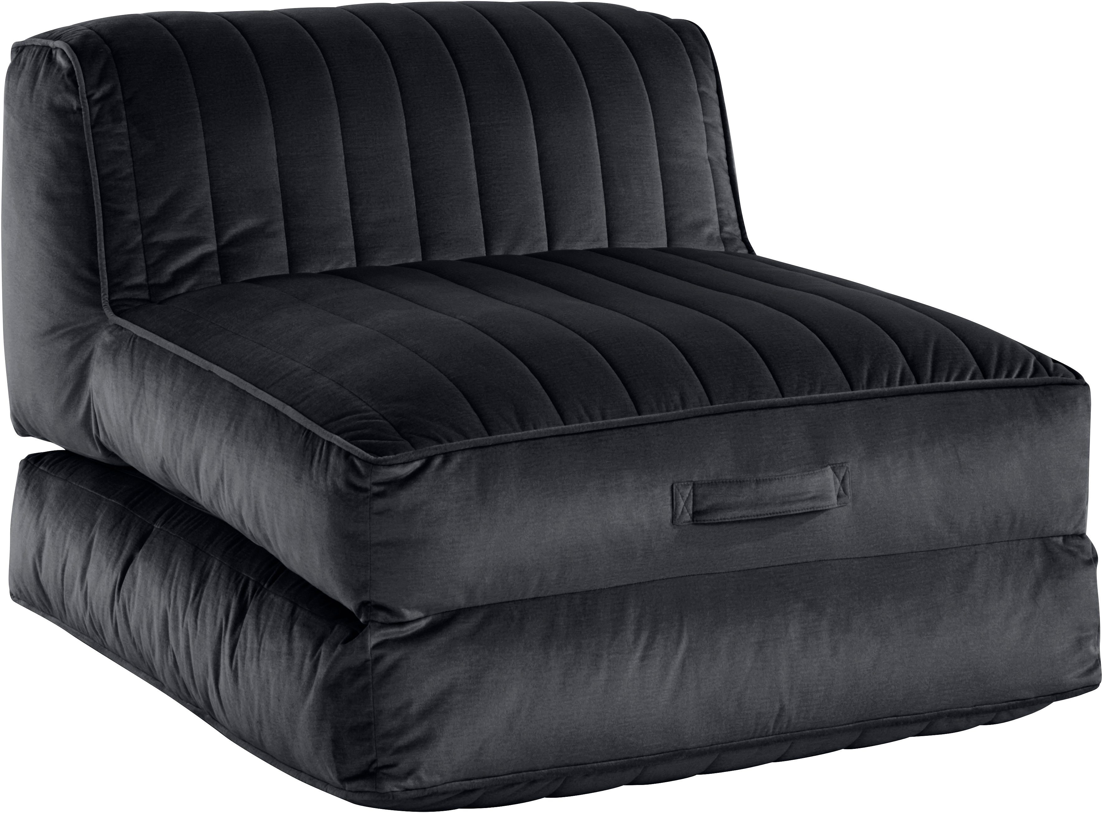 Leonique Relaxfauteuil POLLY Loungestoel met slaapfunctie, perfect als logeerbed, divan