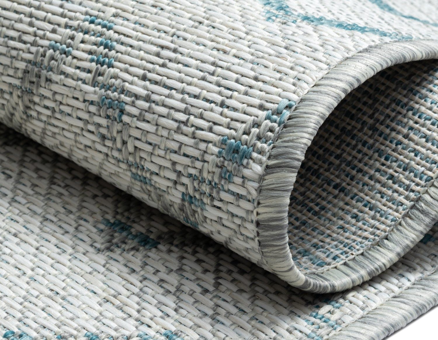 Myflair Möbel & Accessoires Vloerkleed Nebula voorraadopruiming modern ontwerp, ruiten, geschikt voor buiten, balkon, terras