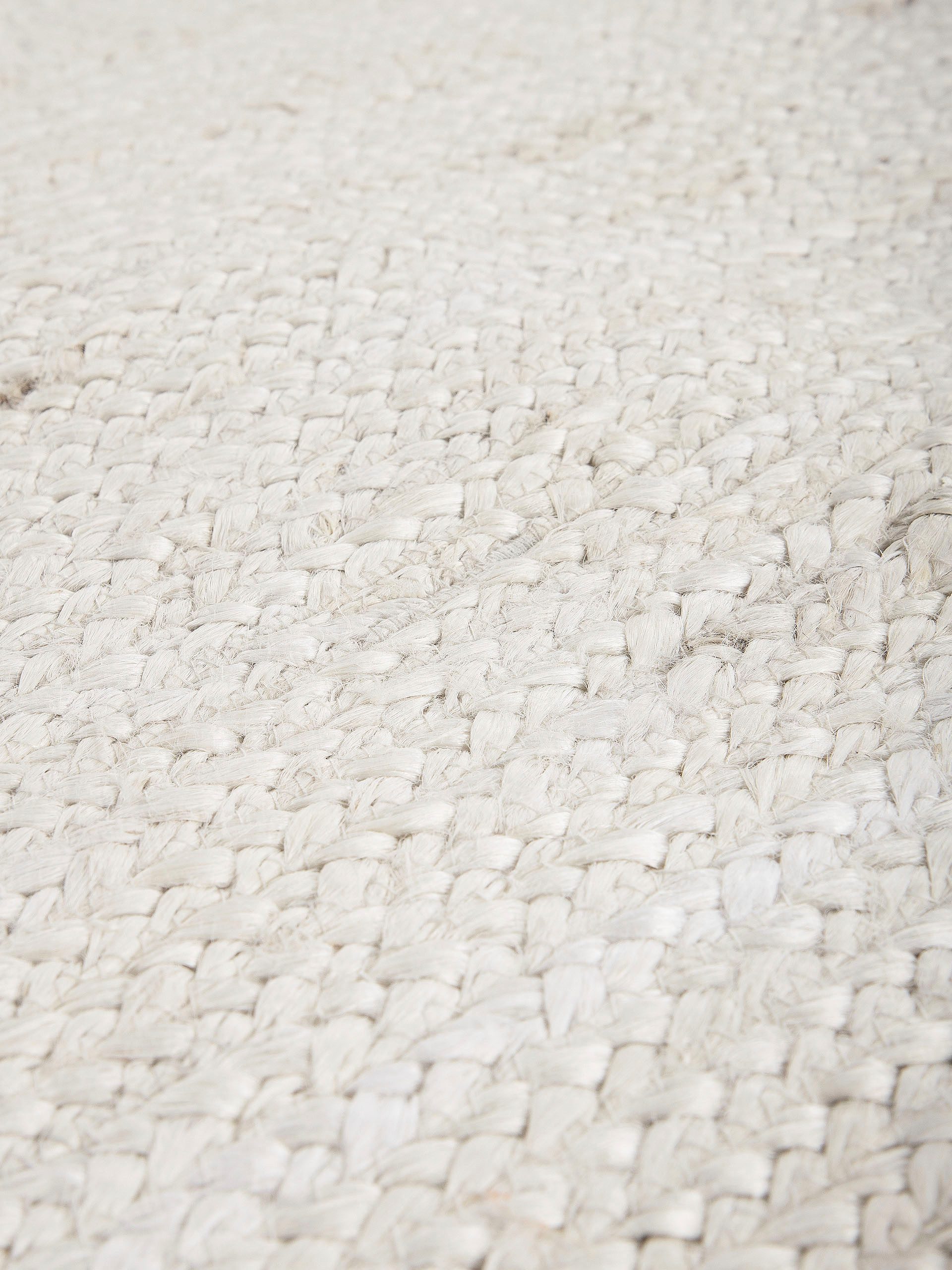 carpetfine Vloerkleed Nele jute-vloerkleed natuurmateriaal gevlochten tweezijdig te gebruiken kleed van 100% jute, in rond en ovaal, vele maten