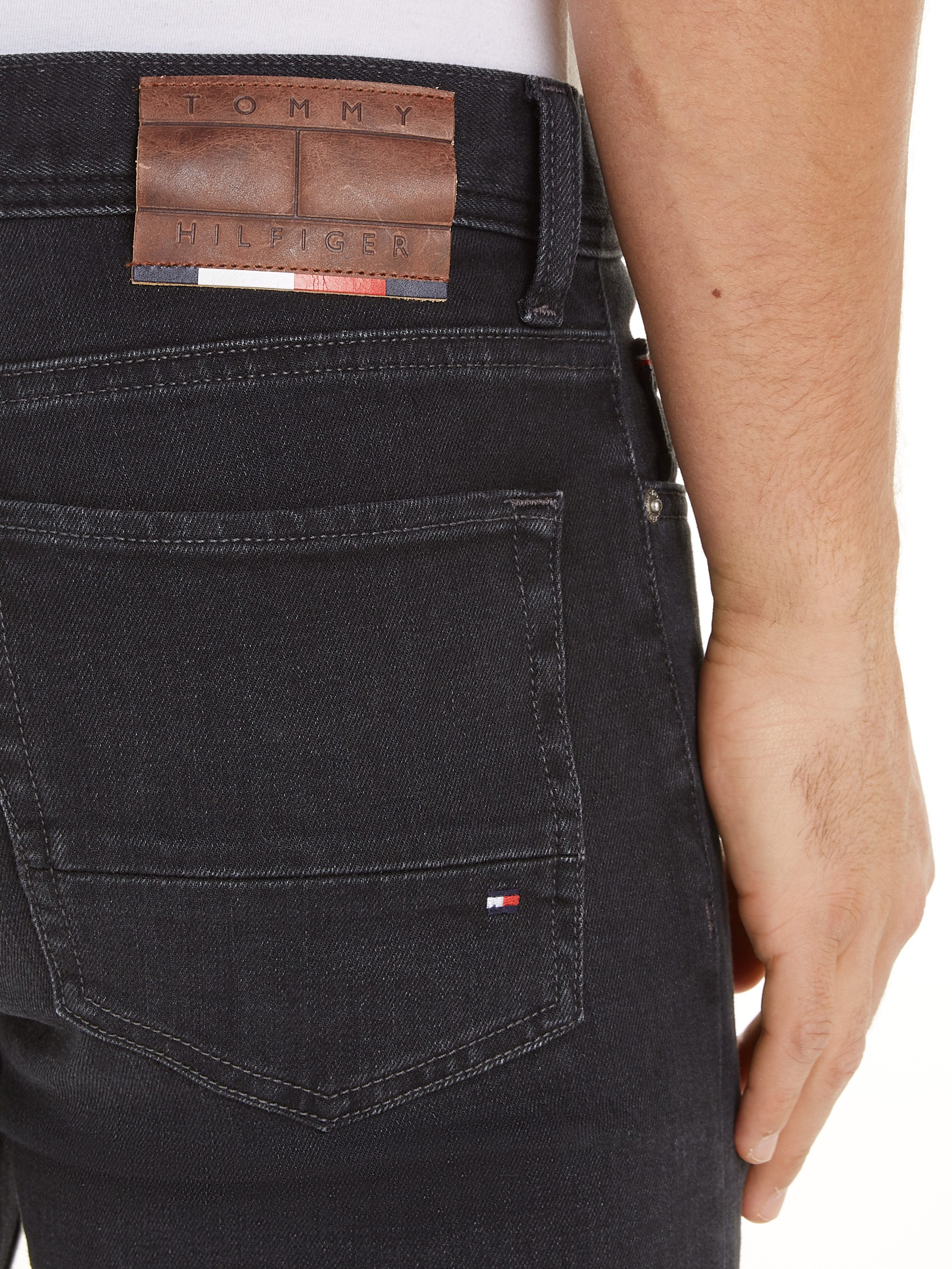 Tommy Hilfiger Slim fit jeans SLIM BLEECKER PSTR CROW BLACK