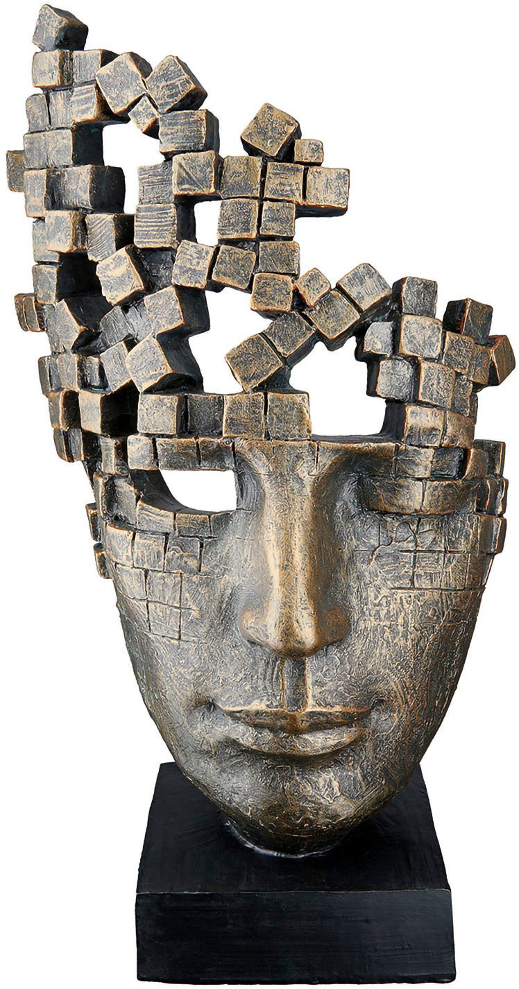 Casablanca by Gilde Decoratief figuur Sculptuur "Mannelijke Masker" (1 stuk)