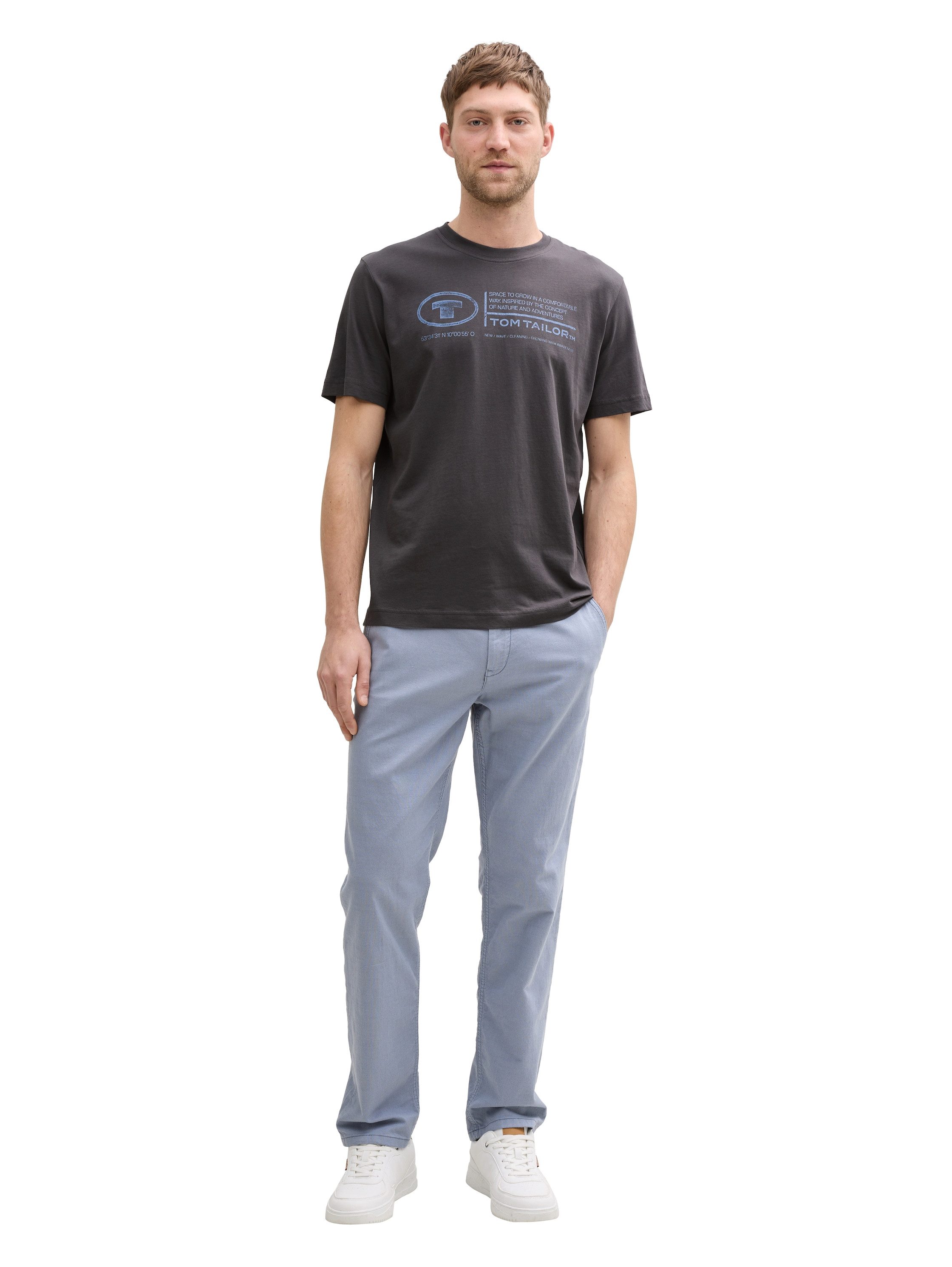 Tom Tailor T-shirt met logoprint (set, 2-delig)
