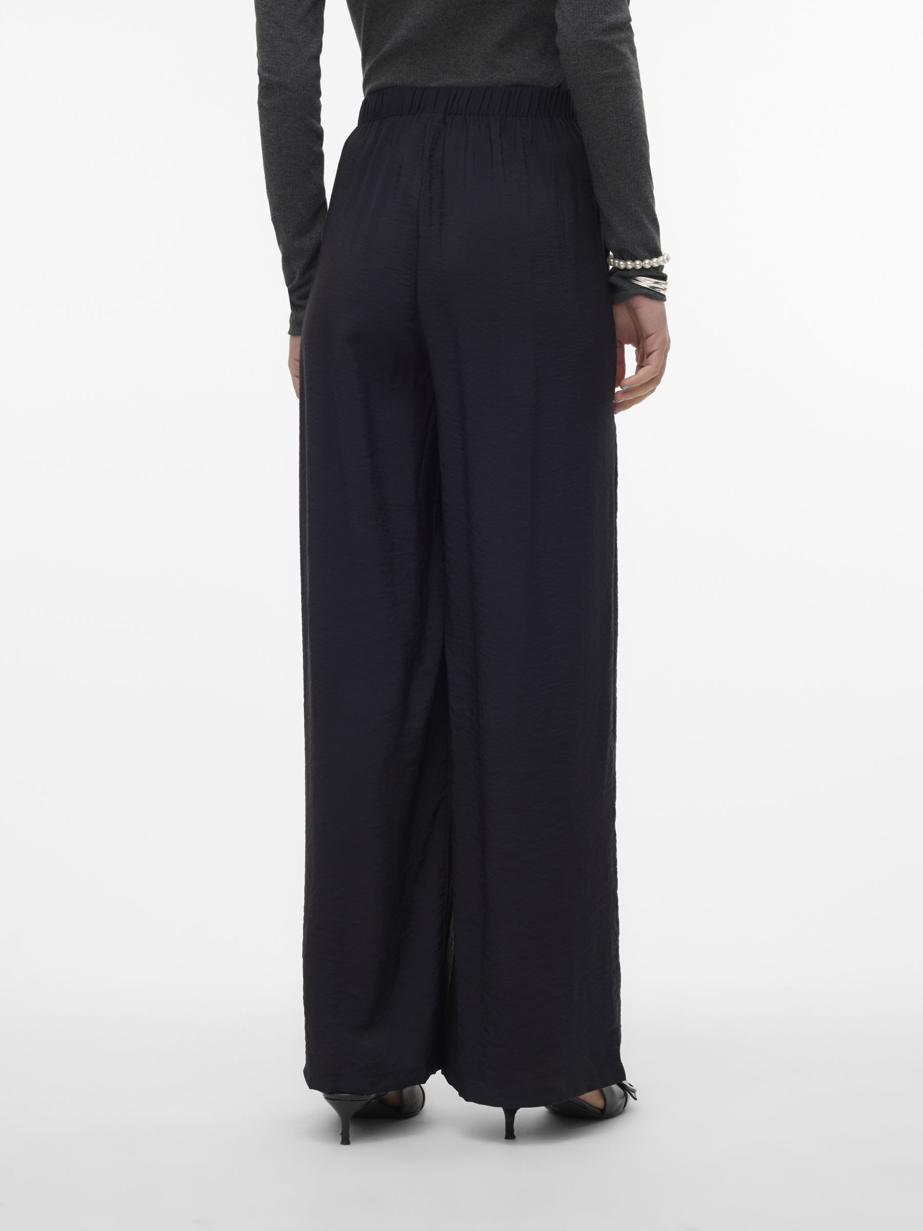 Vero Moda Comfortbroek VMJOSIE HW WIDE PANT WVN GA NOOS