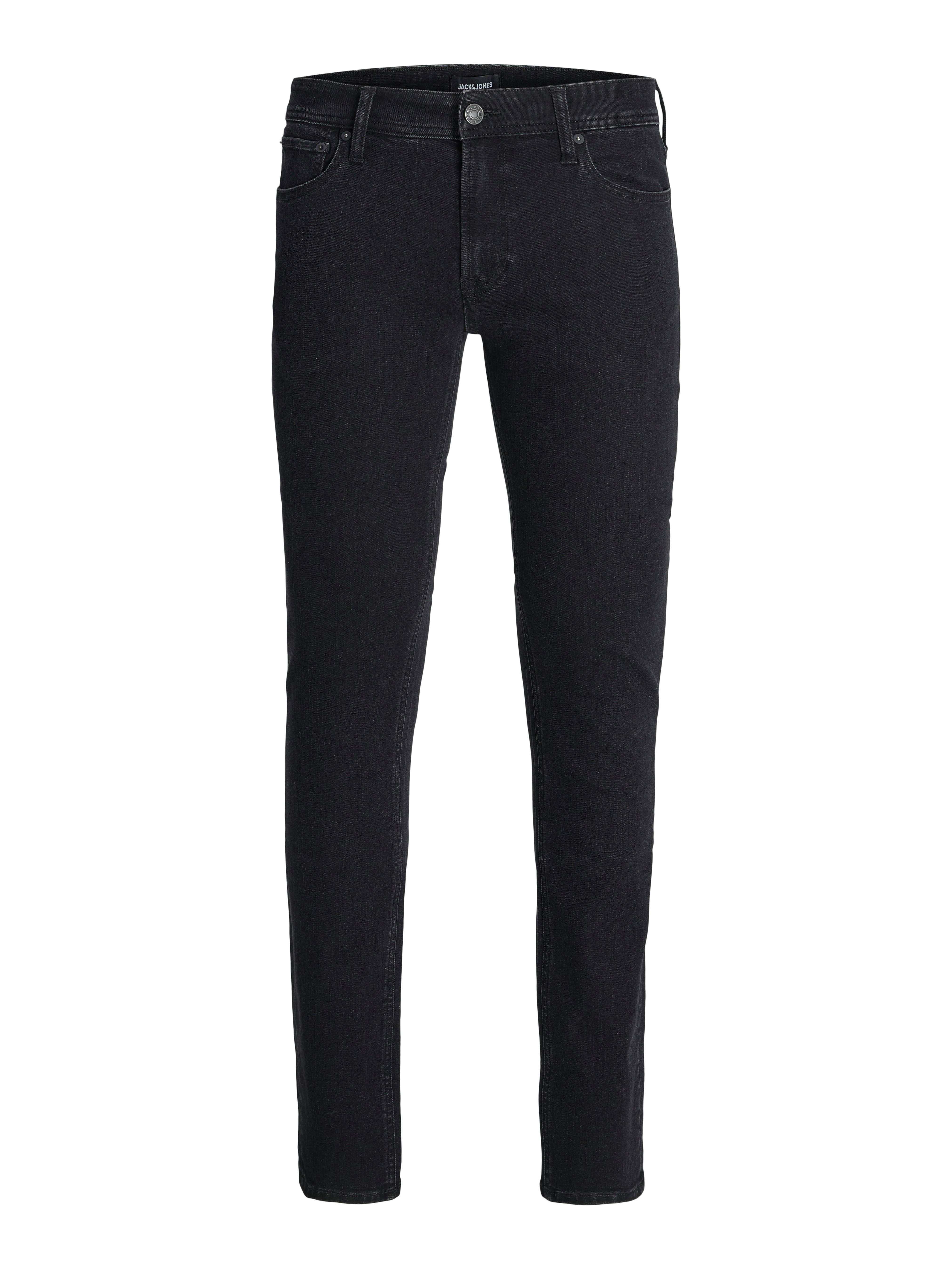 Jack & Jones Skinny fit jeans JJILIAM JJORIGINAL SQ 223 heren skinny jeans maat 38 zwart