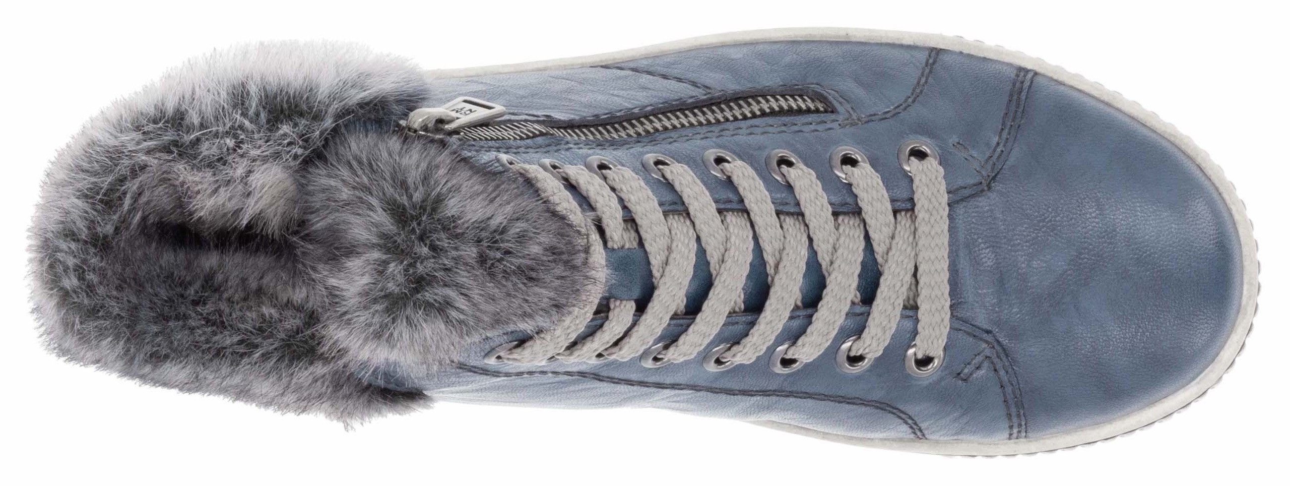 Remonte Winterlaarzen , plateau, outdoorschoen veterschoenen met waterafstotende tex-membraan