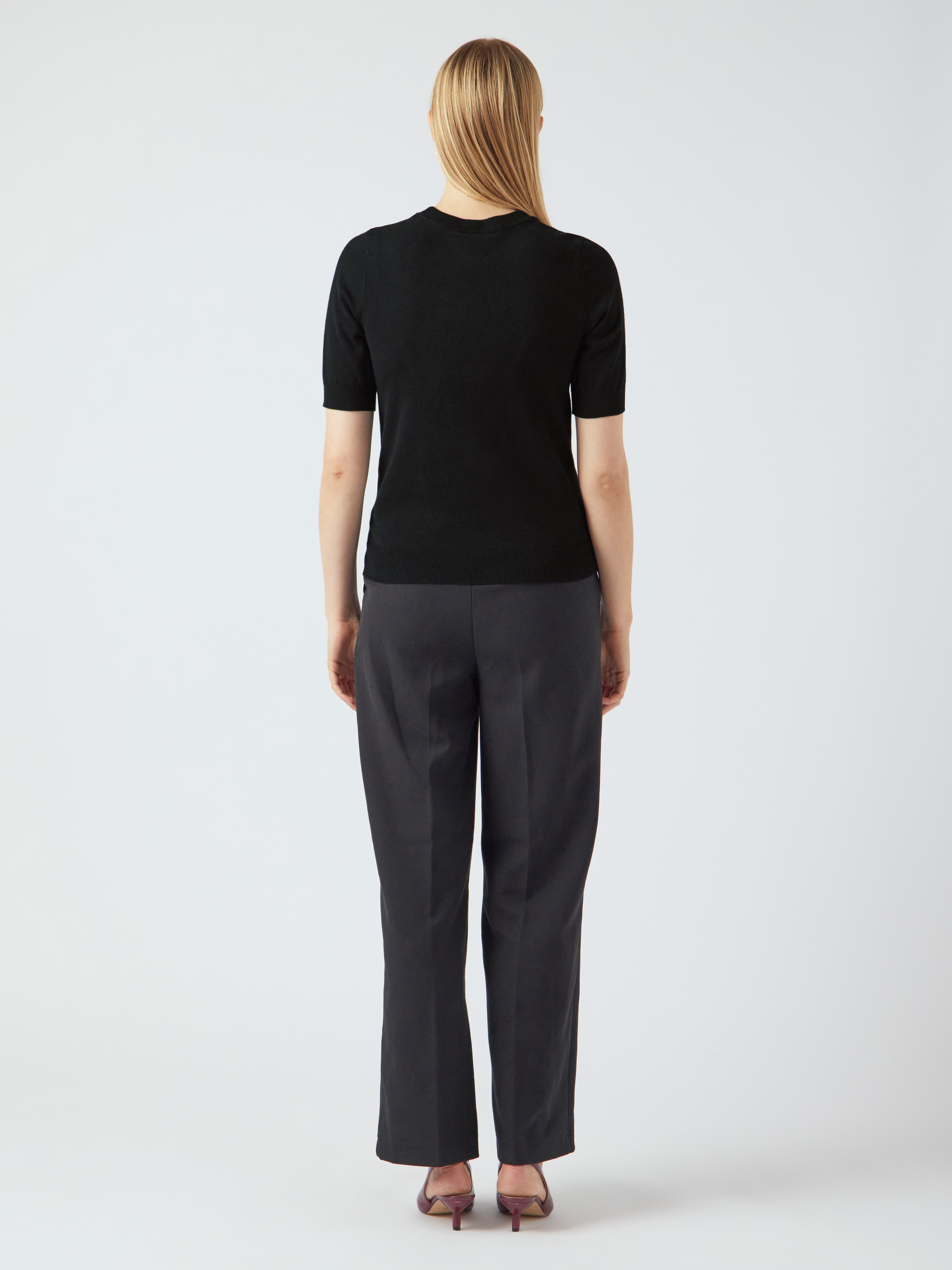 Y.A.S Gebreide trui YASLENA SS KNIT PULLOVER S. NOOS