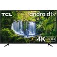 tcl led-tv 55p616x1, 139 cm - 55 ", 4k ultra hd, smart tv, android 9.0-besturingssysteem zwart