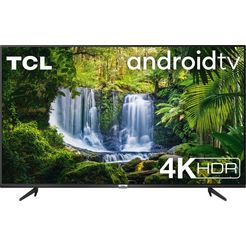tcl led-tv 55p616x1, 139 cm - 55 ", 4k ultra hd, smart tv, android 9.0-besturingssysteem