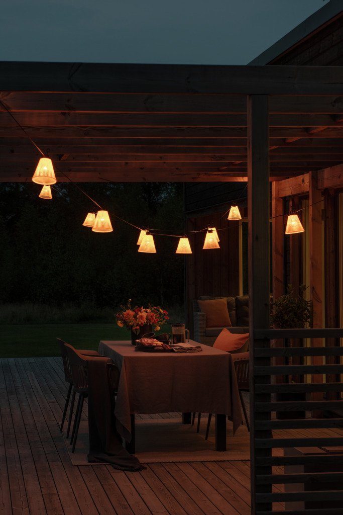 KONSTSMIDE Led-lichtsnoer 10 heldere lampen / amberkleurige diodes