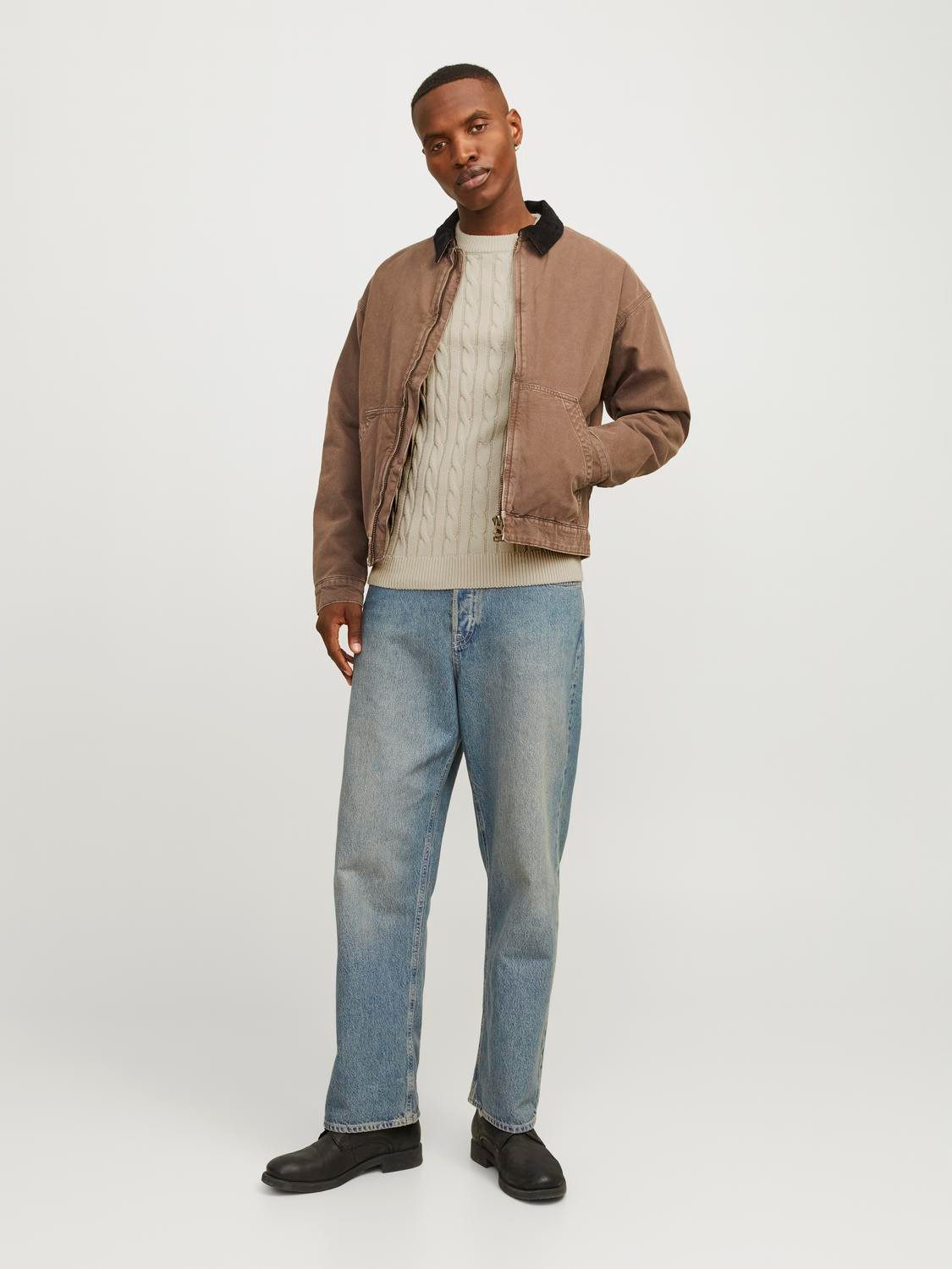 Jack & Jones Trui met ronde hals JJEROSS KNIT CREW NECK SN