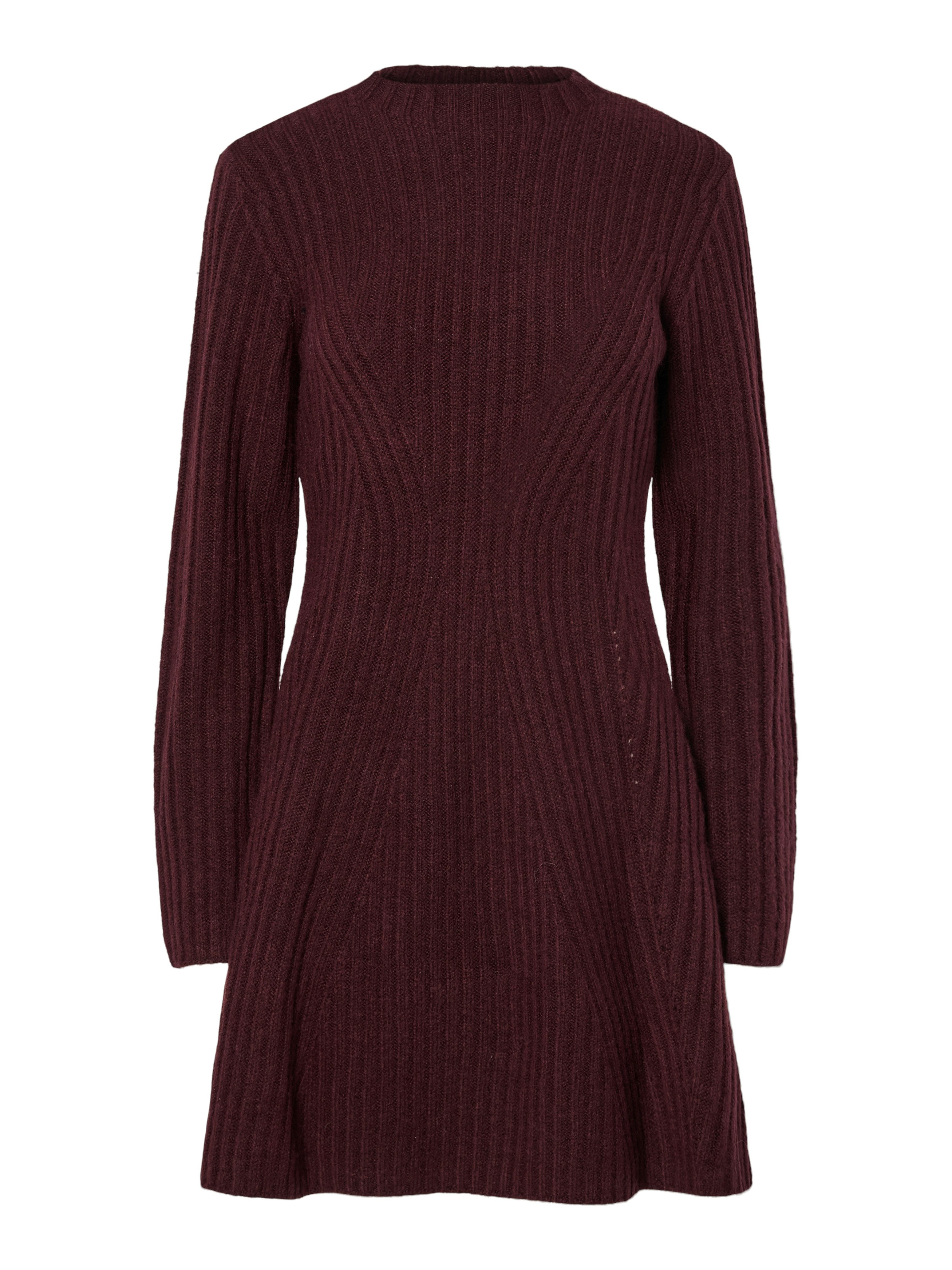 Y.A.S Gebreide jurk YASDOLLY LS KNIT DRESS S. NOOS