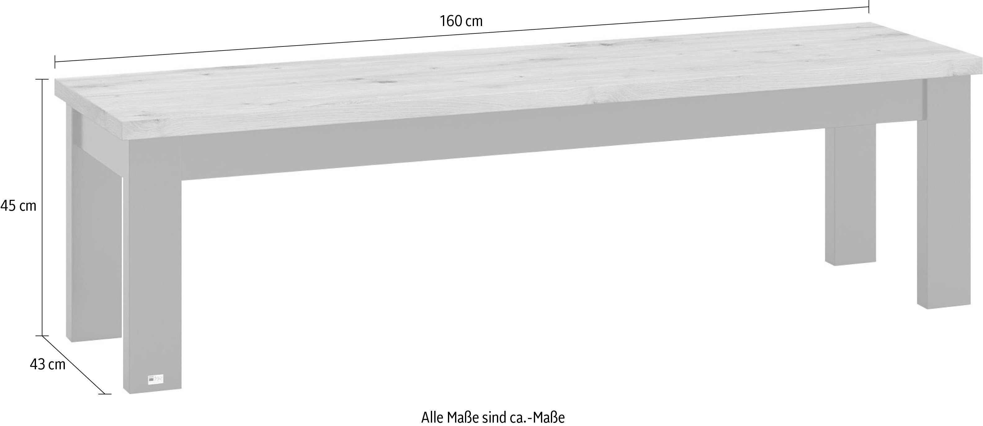 set one by Musterring Zitbank York Type 61, in 3 kleurvarianten, Landhuisstijl, Breedte 160 cm