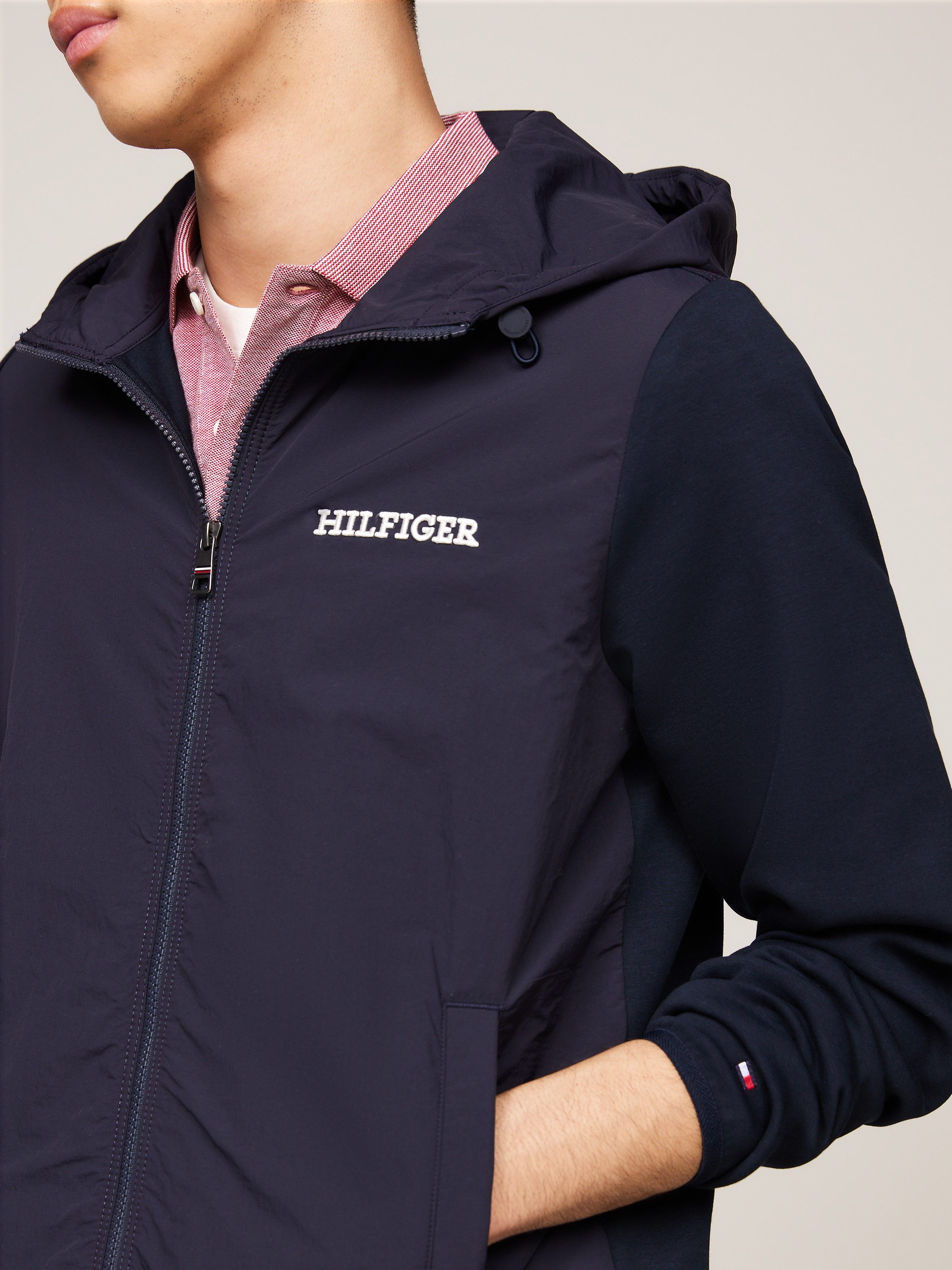 Tommy Hilfiger Sweatvest MONOTYPE MIX MEDIA HDD ZIP THRU