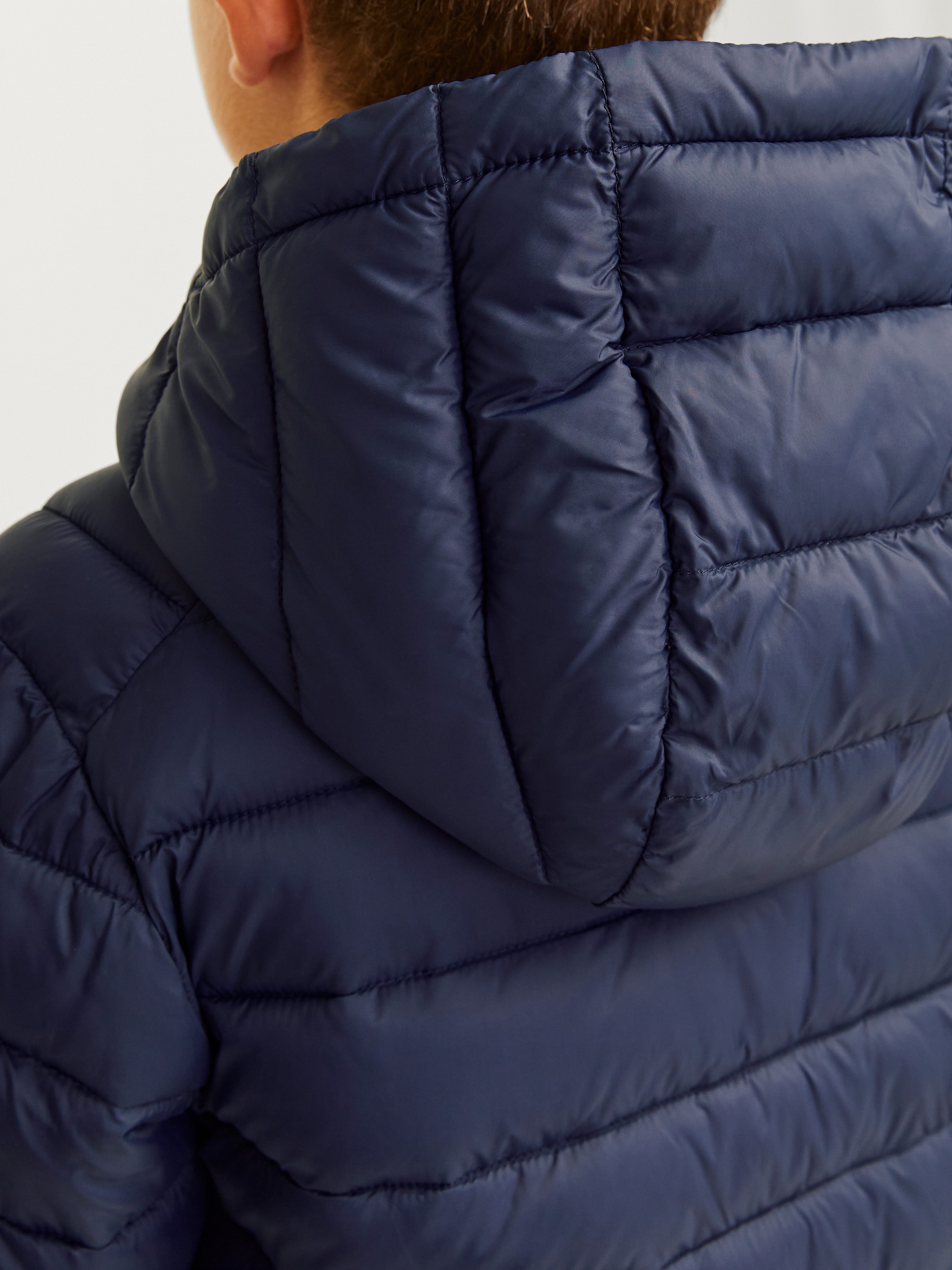 Jack & Jones Junior Gewatteerde jas JJESPRINT PUFFER HOOD NOOS JNR