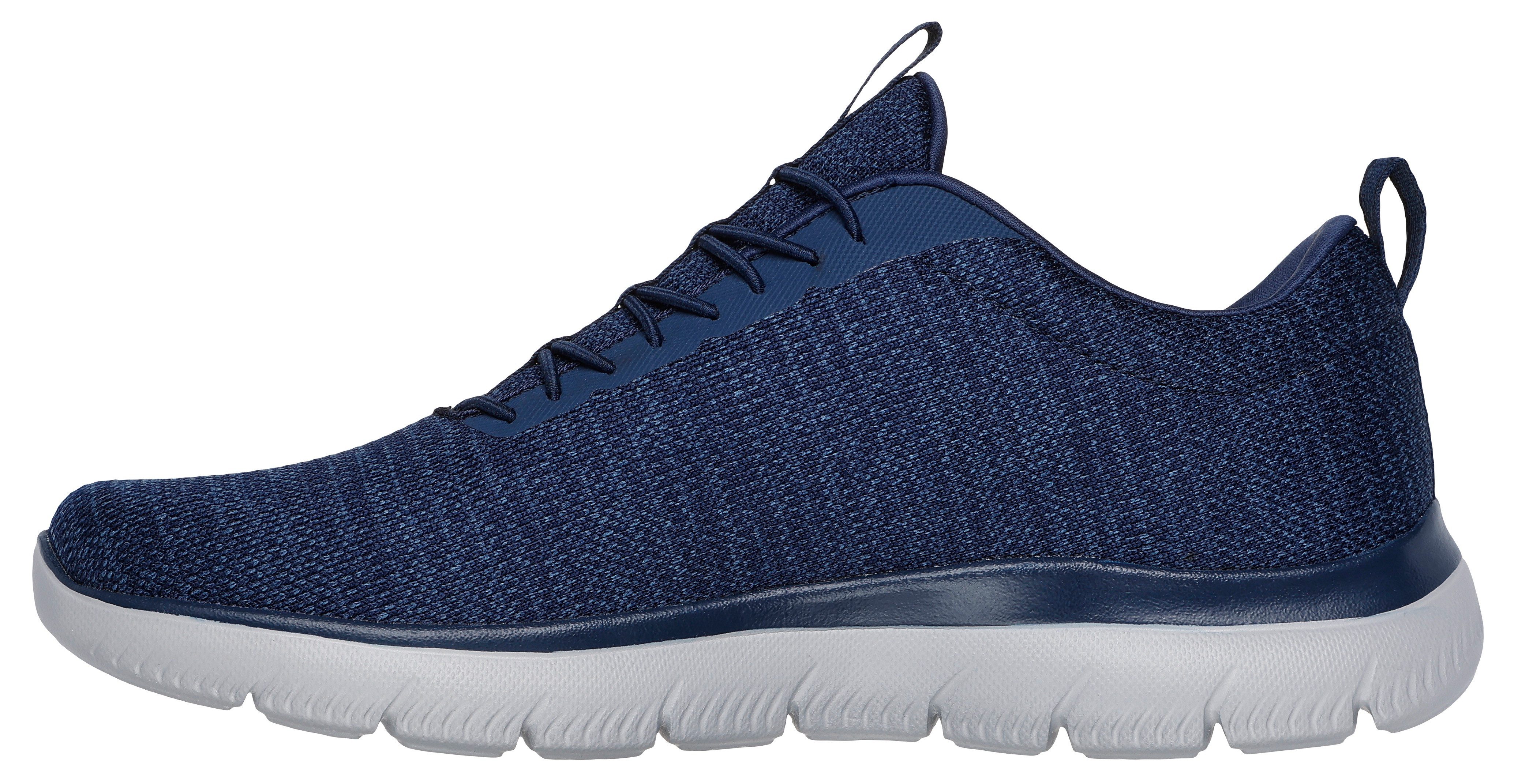 Skechers Slip-on sneakers SUMMITS- slippers, vrijetijdsschoen, lage schoen met elastische veters