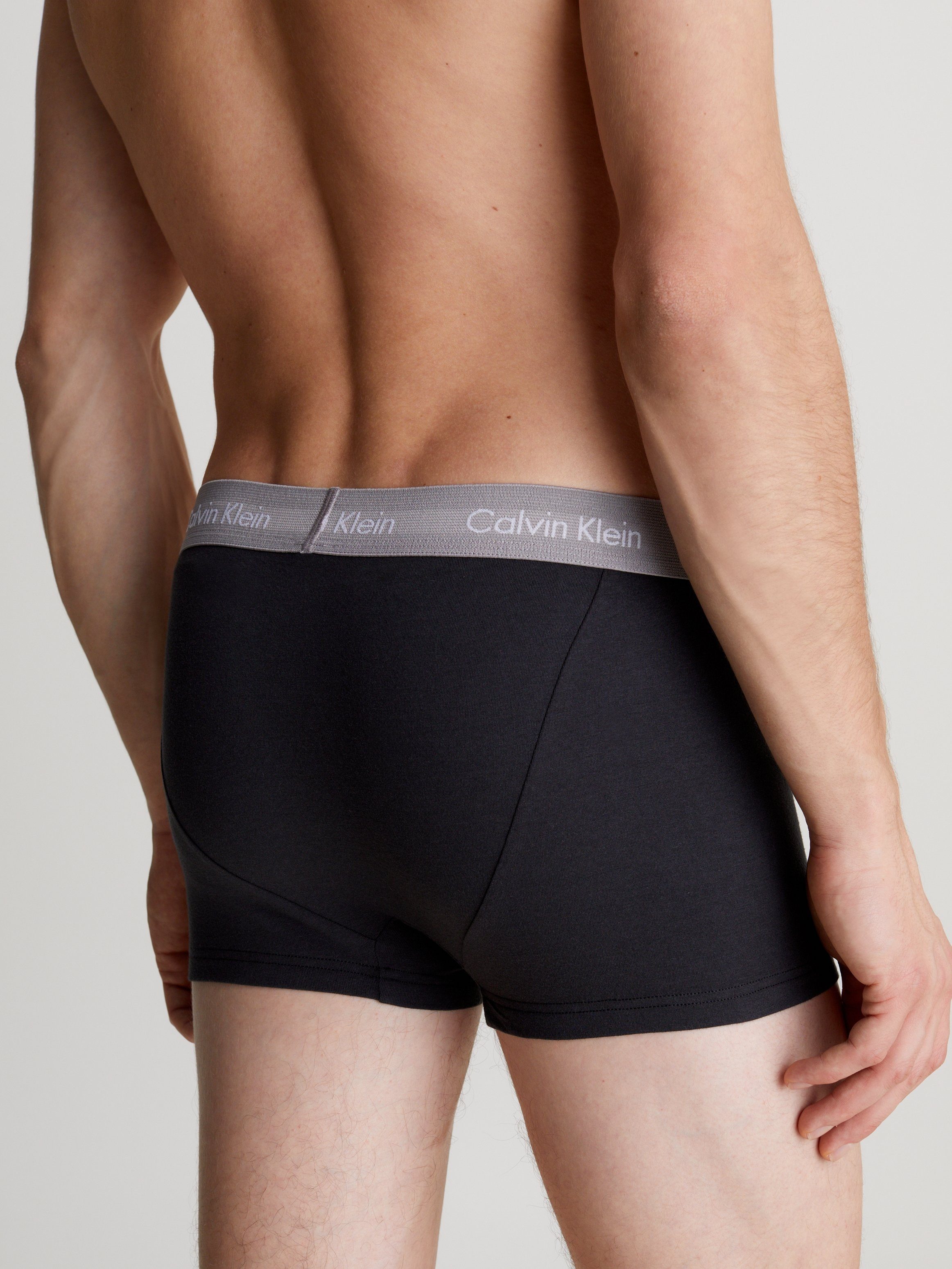 Calvin Klein Trunk LOW RISE TRUNK 3PK met logo-opschriften (3 stuks)