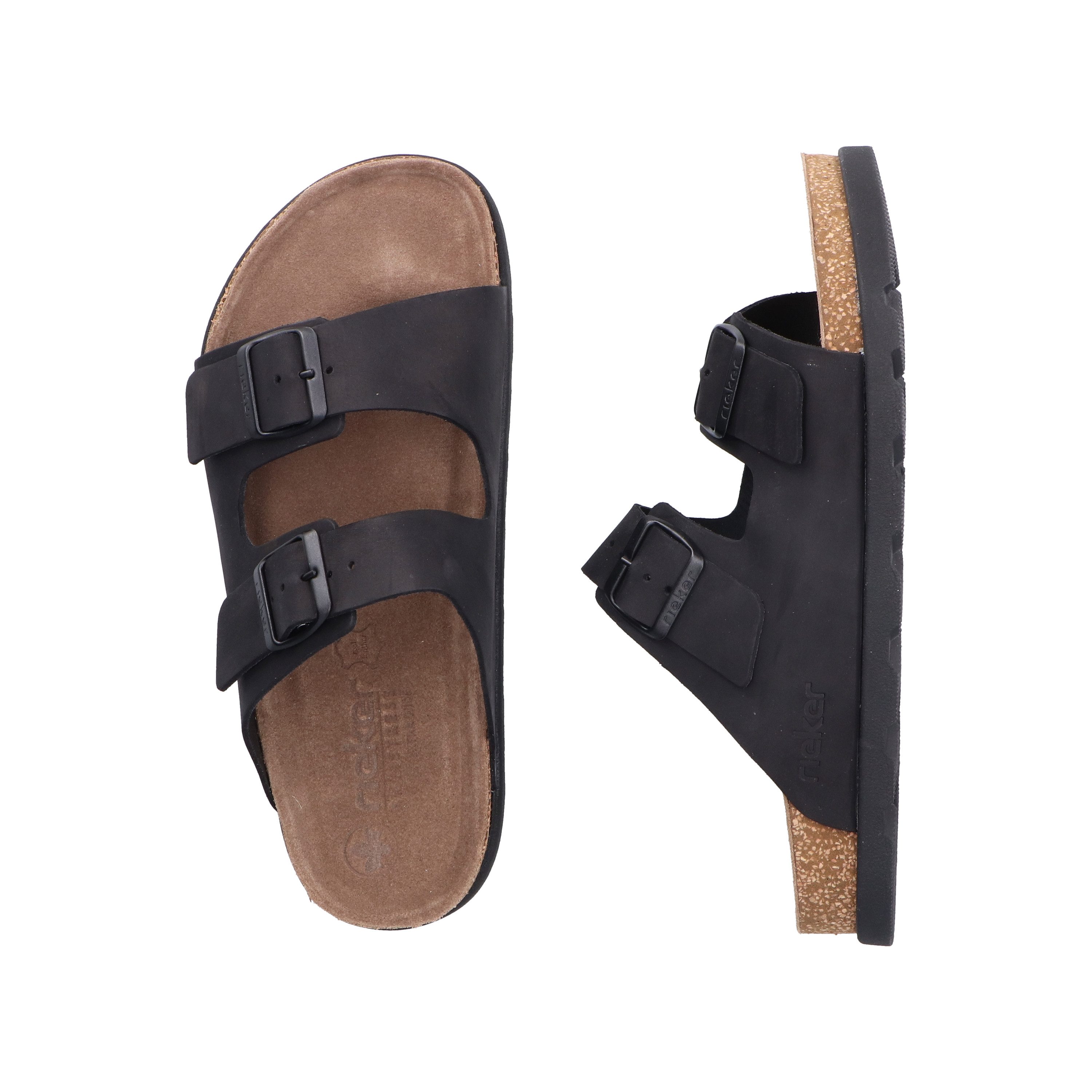 Rieker Slippers , zomer schoen, strand schoen, huisschoen met comfortabel voetbed