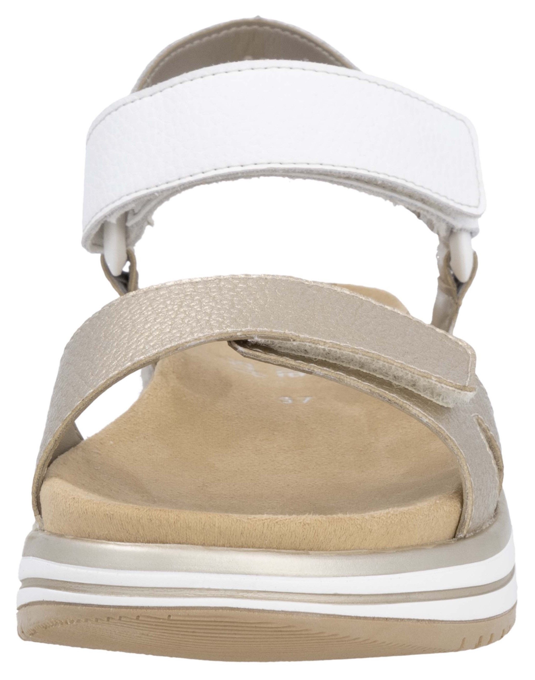 Remonte Sandalen Elisabeth Hurley-Collection , sleehak, klittenbandschoen, sandaal met plateauschoen