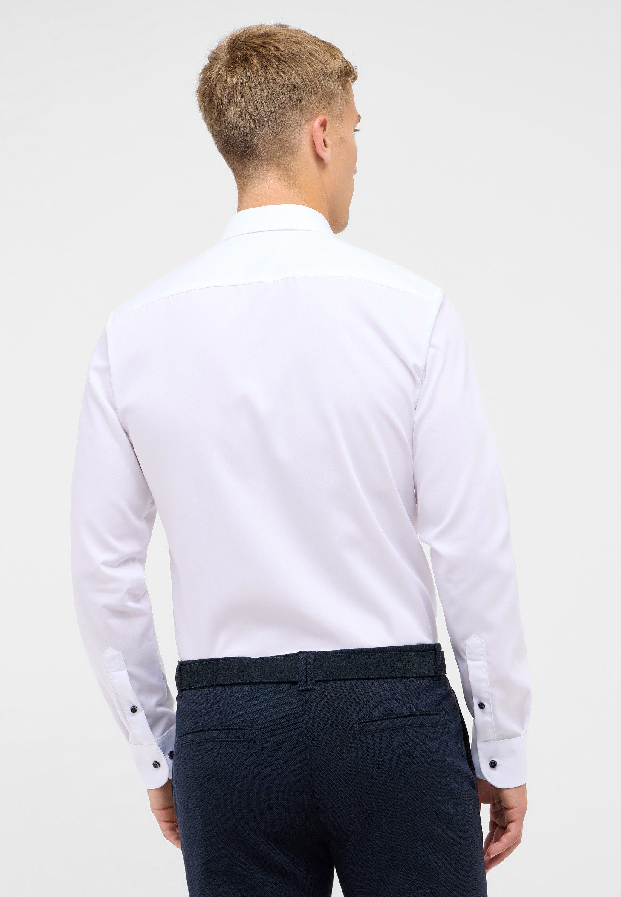 Eterna Overhemd met lange mouwen Slim fit