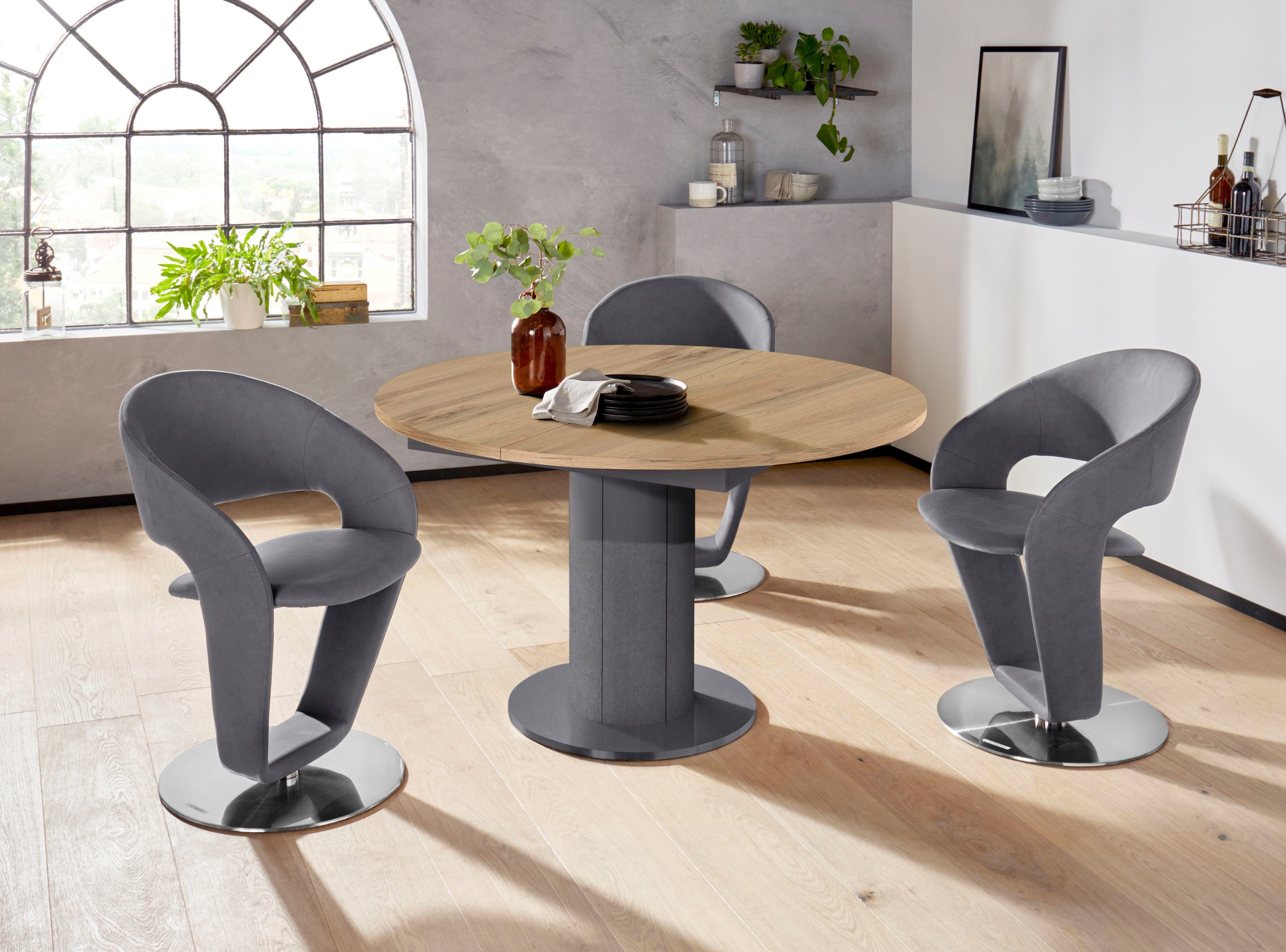 Mäusbacher Eettafel ronde, onderstelkolom