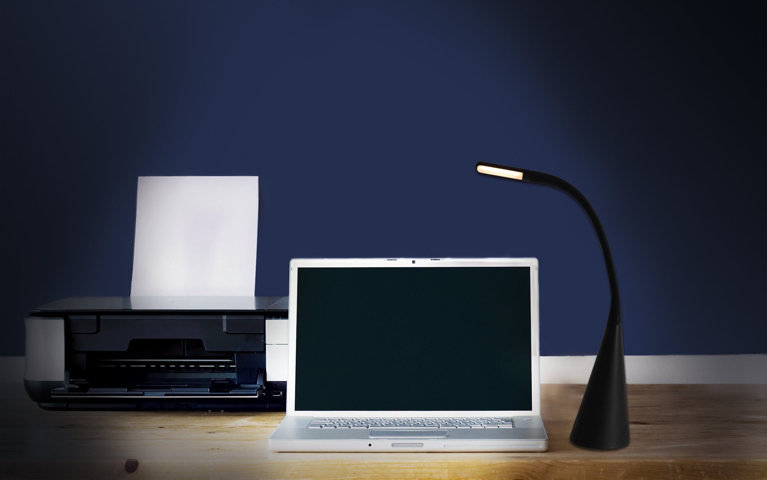 näve Led-tafellamp Alf 3 standen dimbaar, touch, usb-stekker, bewegende (1 stuk)