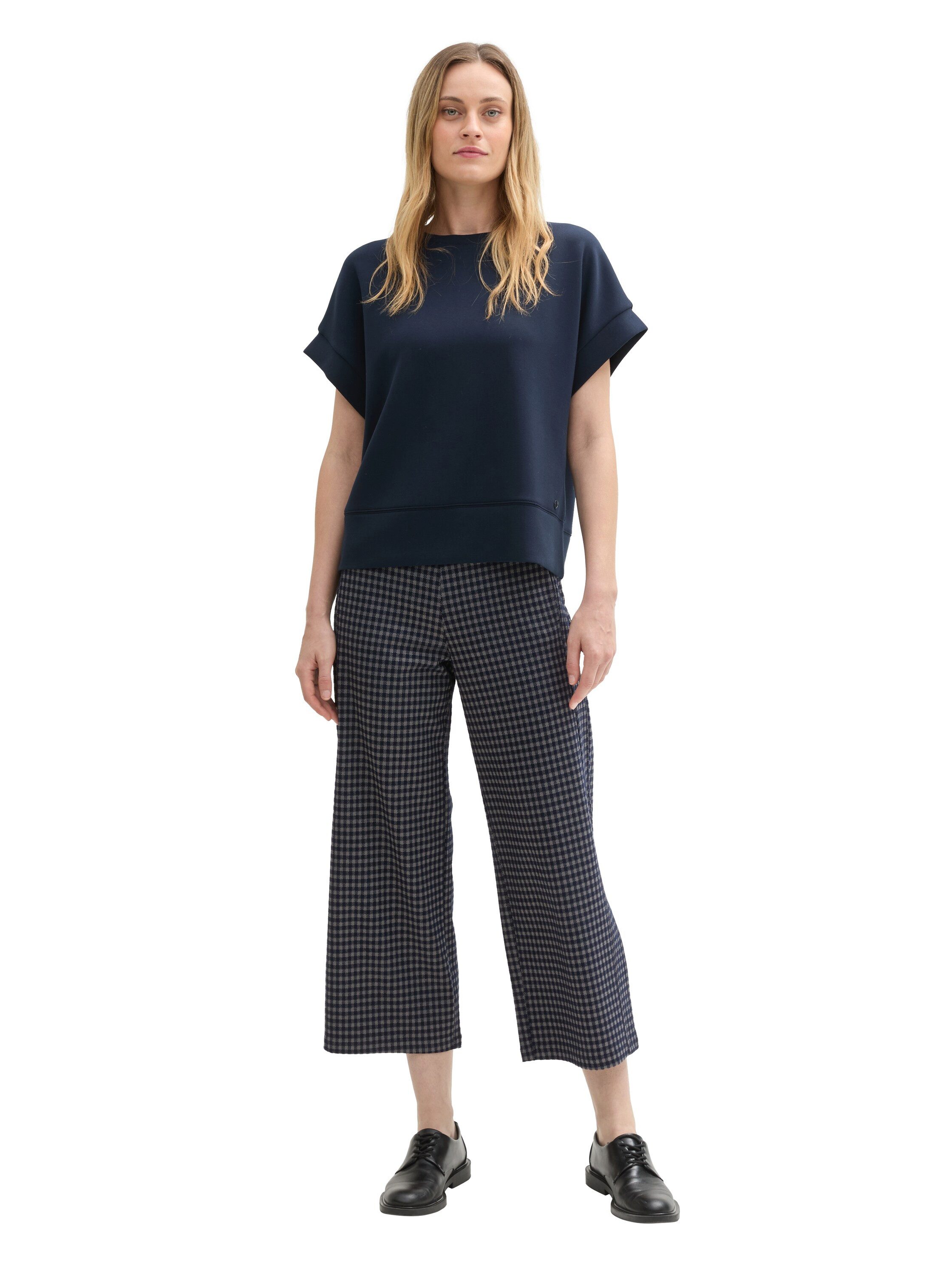 Tom Tailor Culotte met ruitpatroon