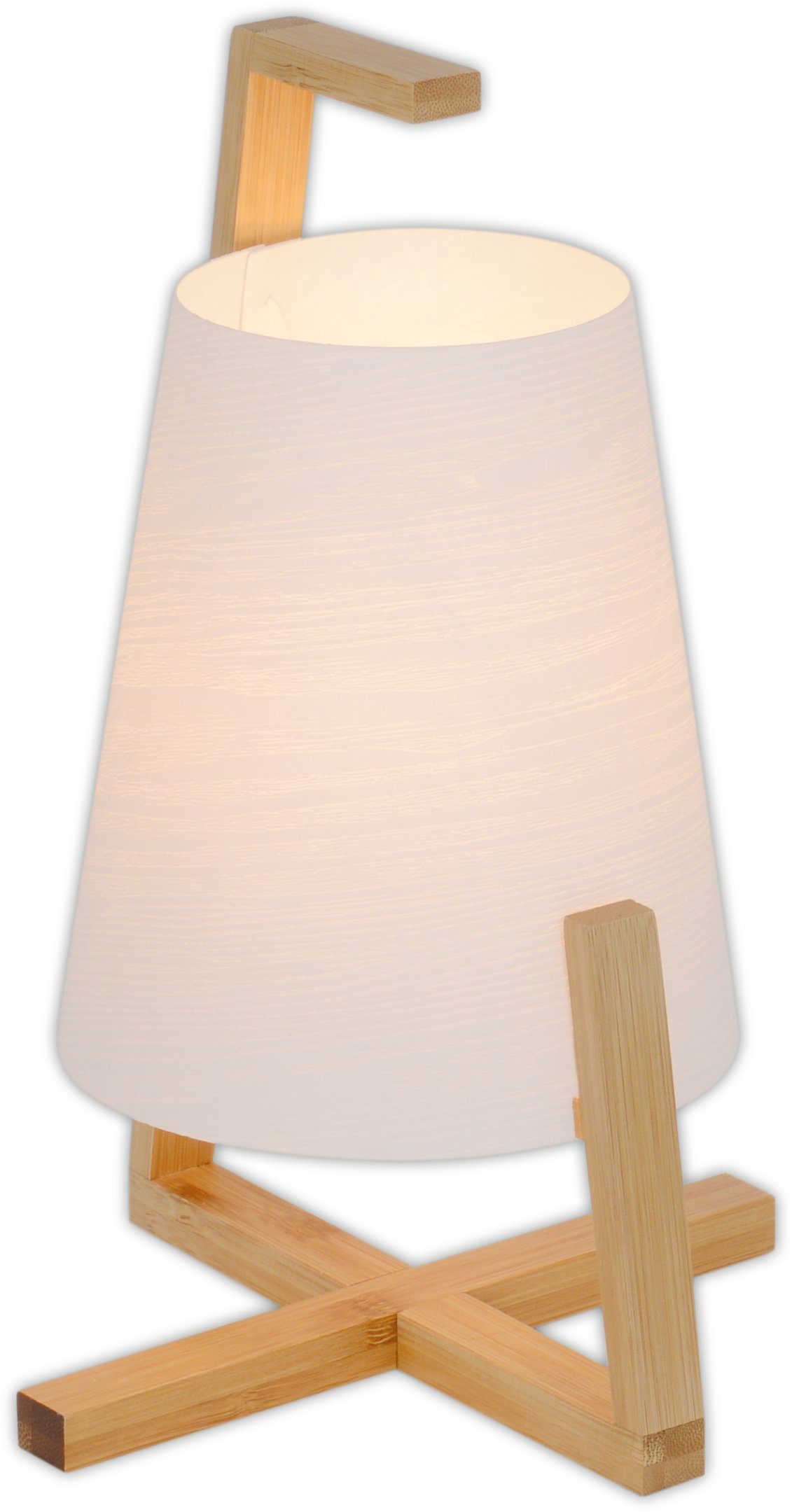 näve Tafellamp Shoji excl.e14 max. 40 w,materiaal: bamboe, kunststof,kleur: wit, ecru