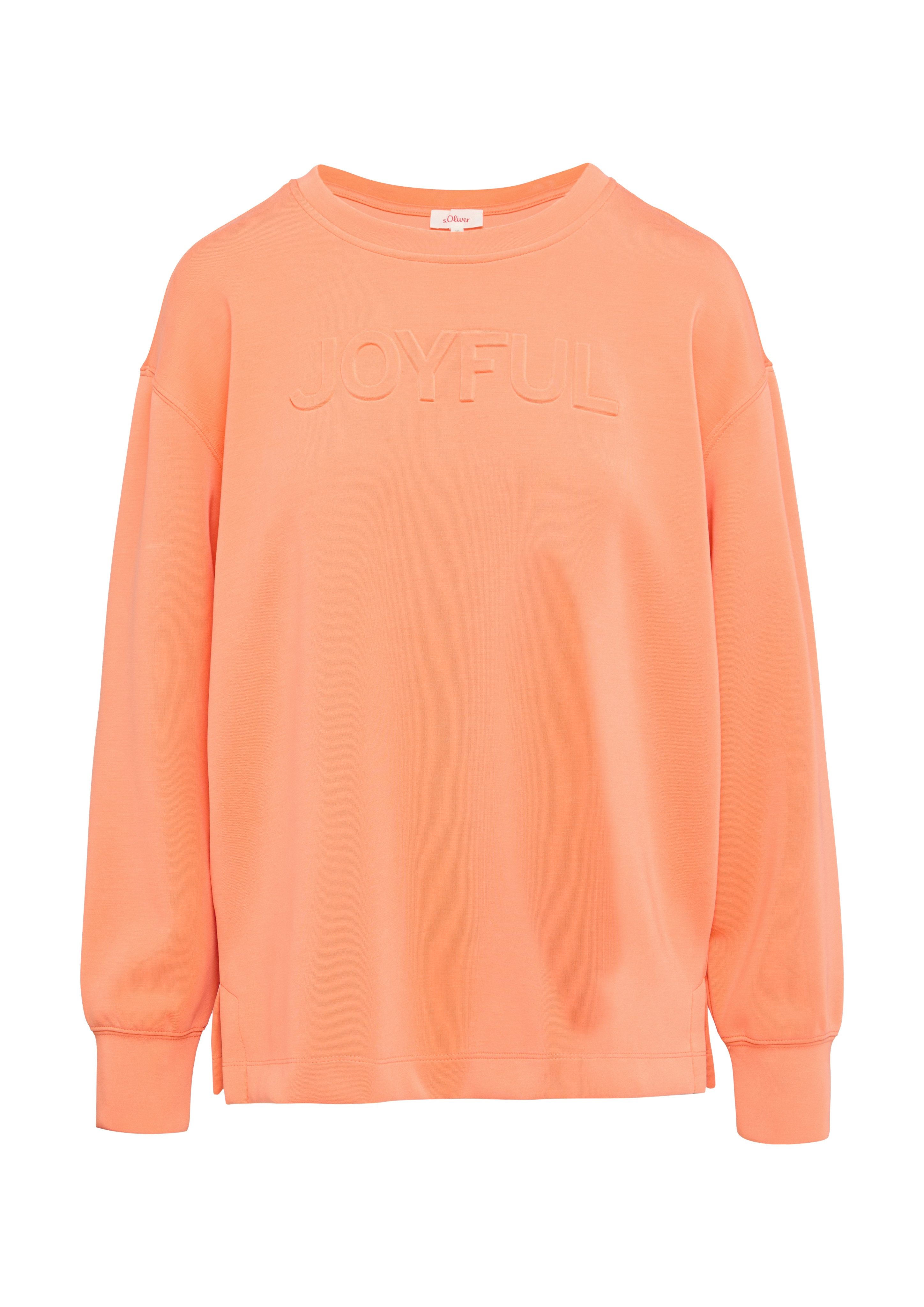 s.Oliver Sweatshirt met belettering