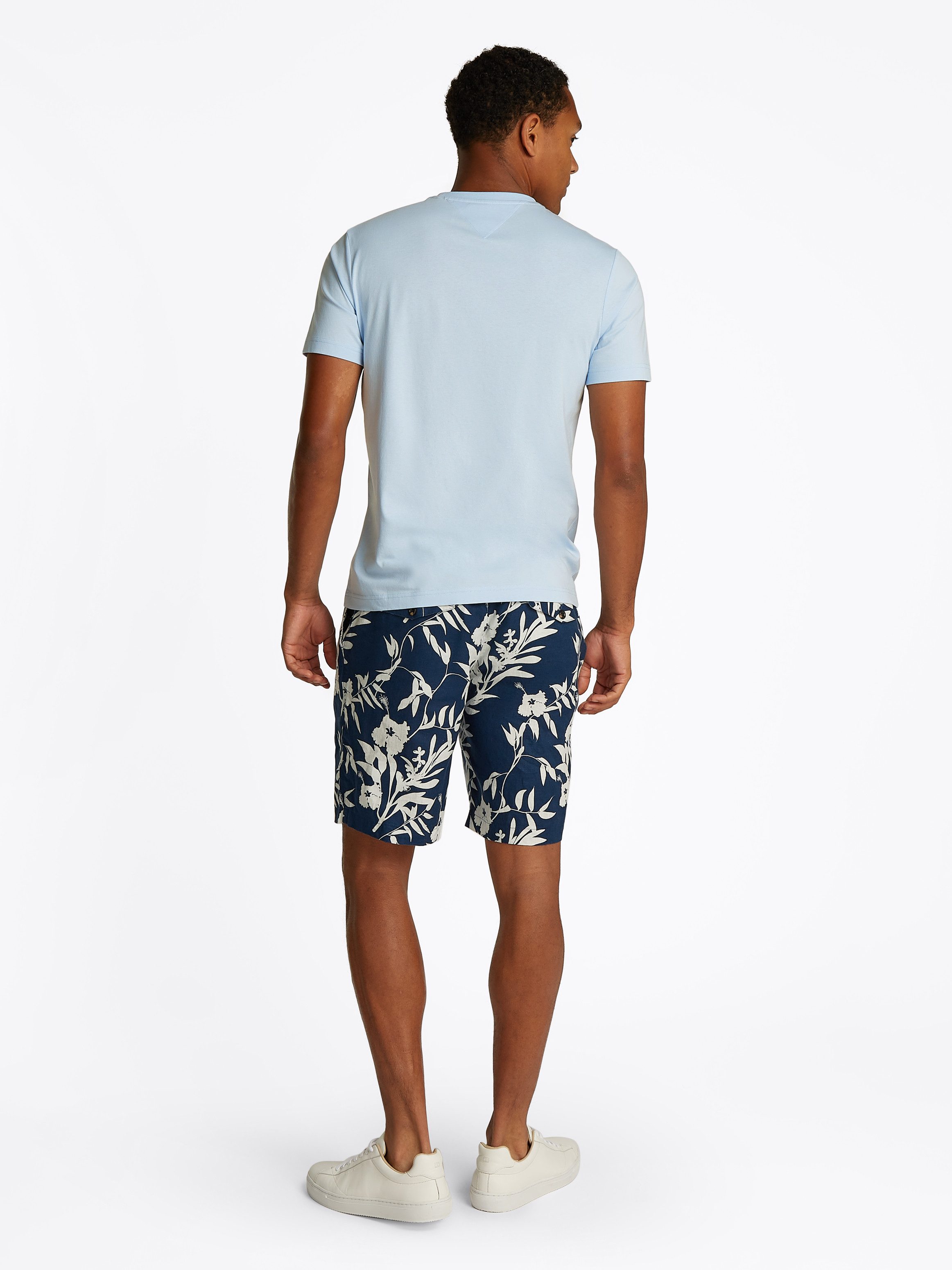 Tommy Hilfiger Shirt met korte mouwen FLAG BOX TEE Met een ronde hals