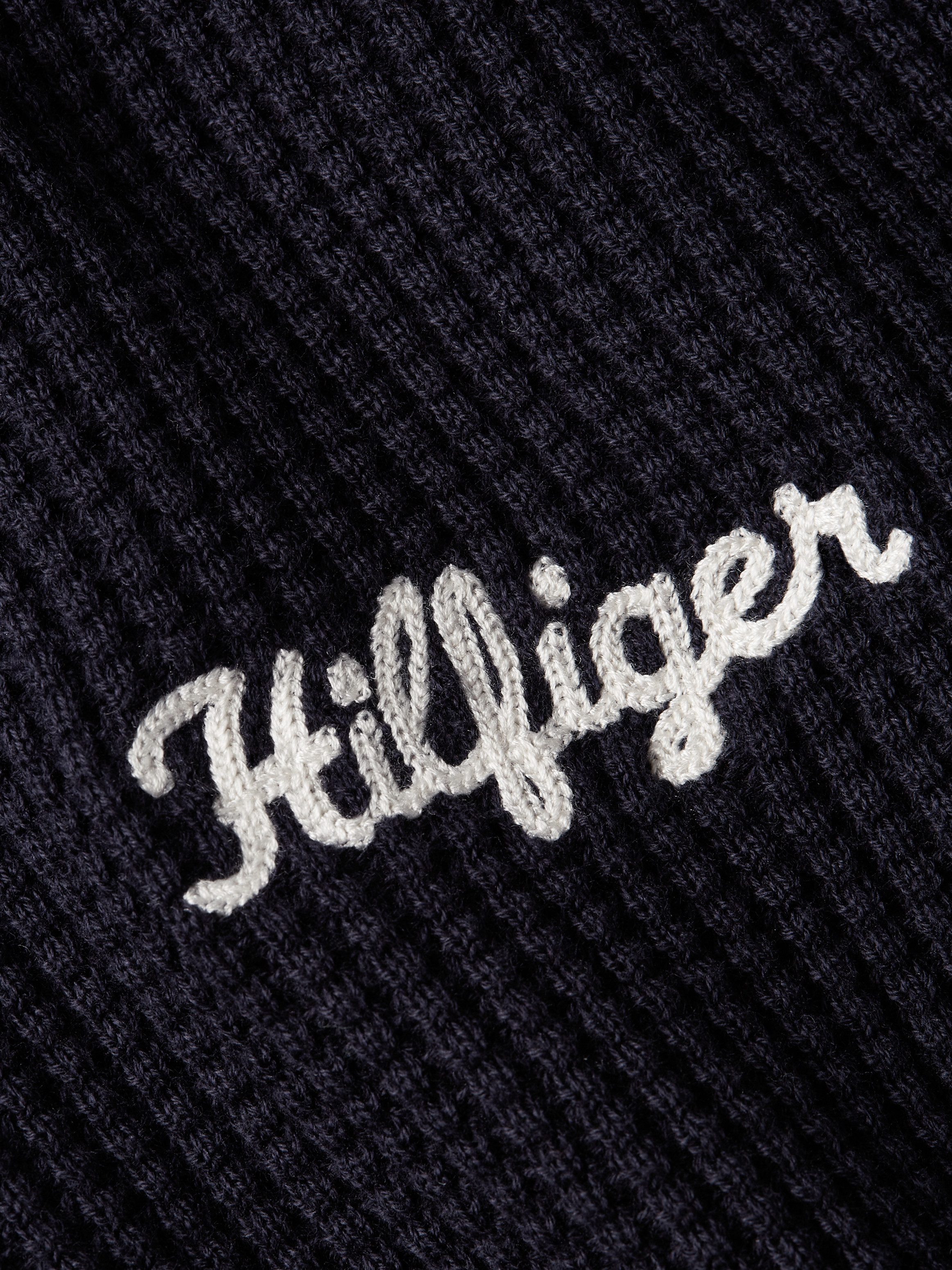 Tommy Hilfiger Trui met ronde hals HILFIGER GRAPHIC WAFFLE ZIP MOCK