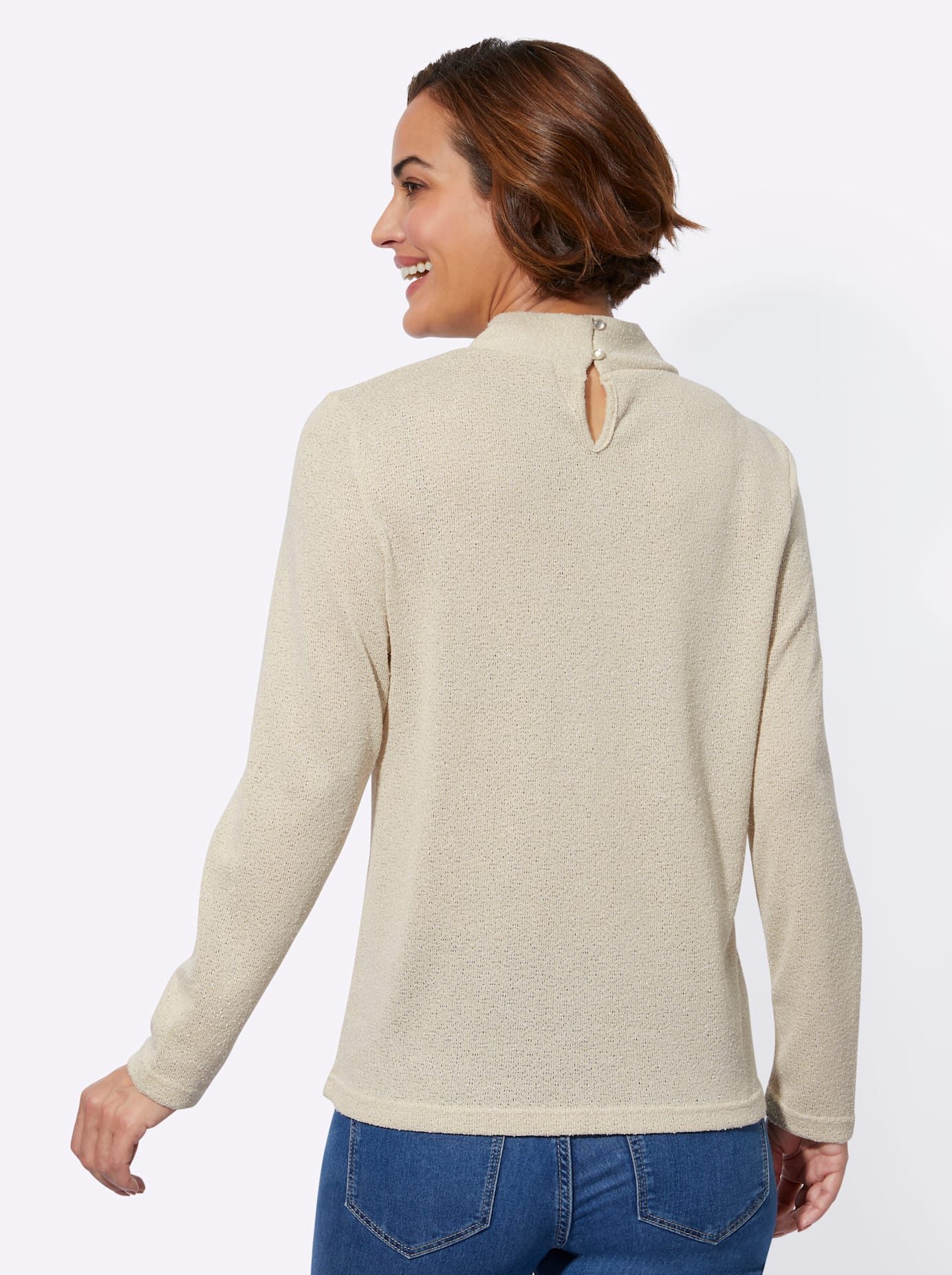 Classic Basics Shirt met staande kraag Shirt (1-delig)