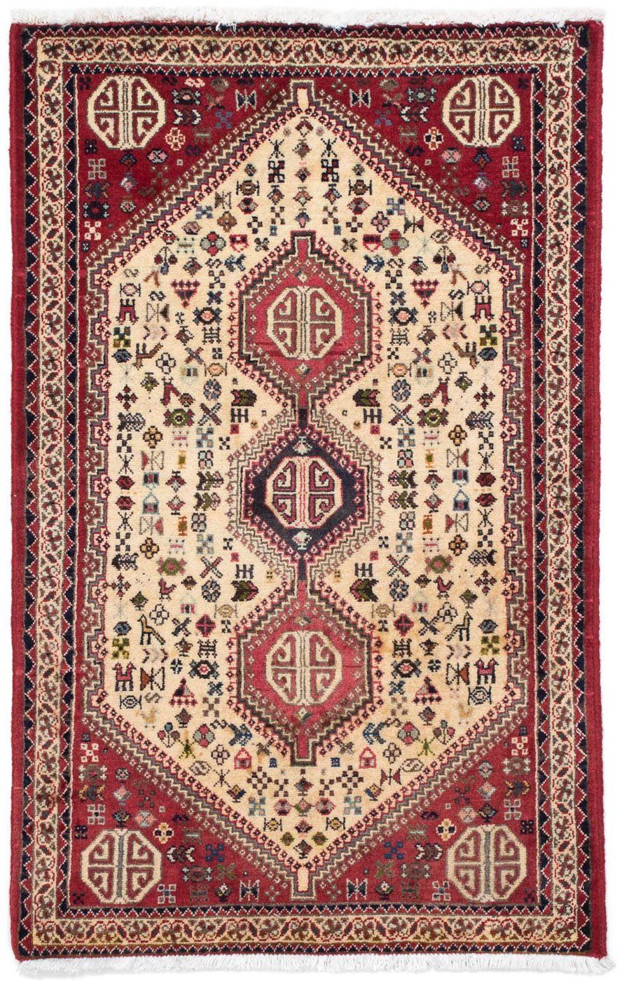 morgenland Wollen kleed Abadeh medaillon 117 x 74 cm Handgeknoopt