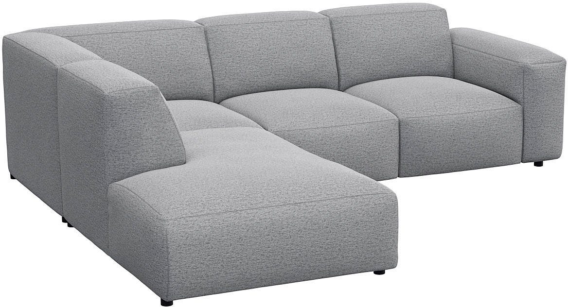 FLEXLUX Hoekbank Lucera, super comfortabel door hoogwaardige zitconstructie met koudschuim