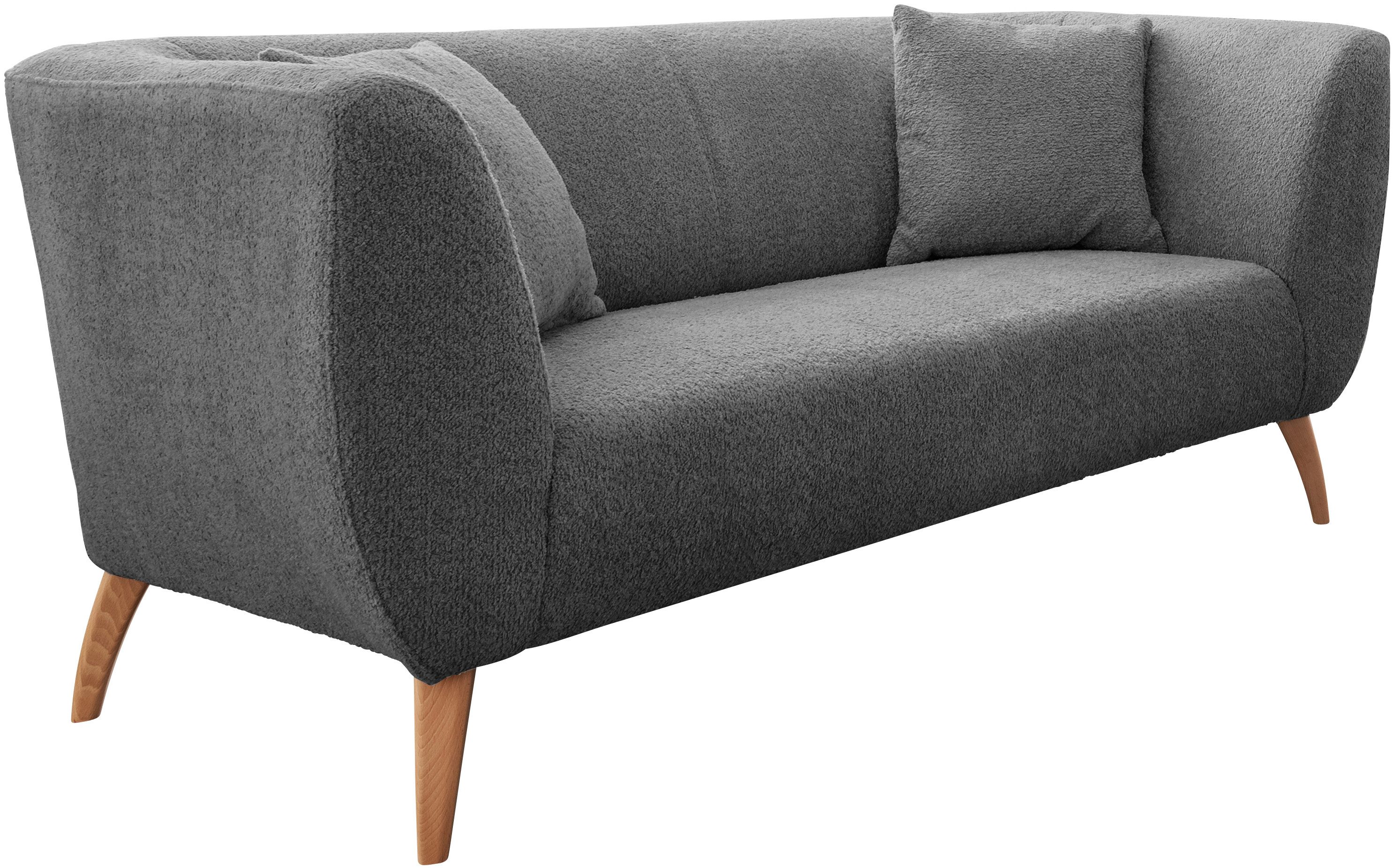INOSIGN 2-zitsbank twee verschillende pootkleuren naar keuze