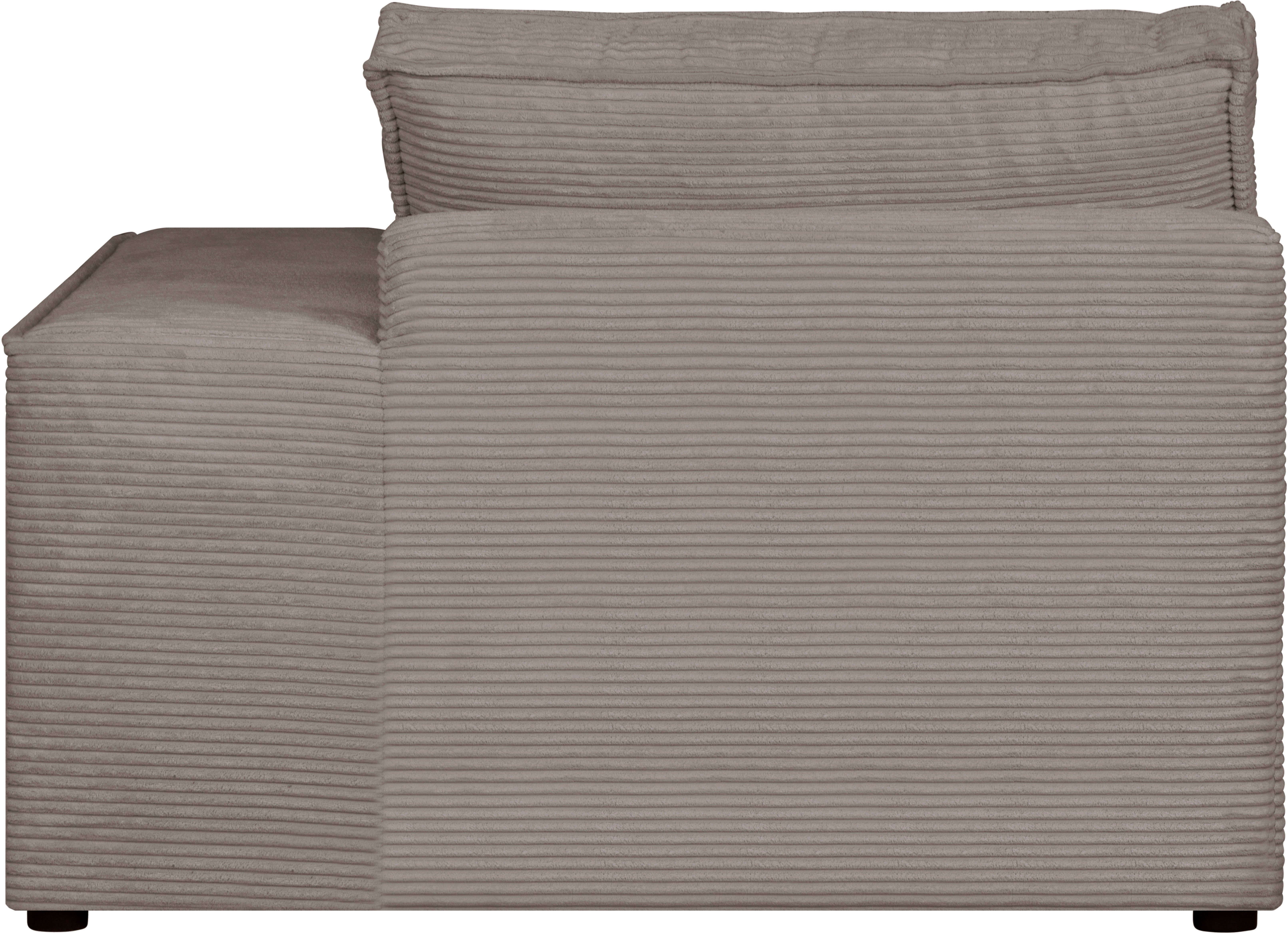 RAUM.ID Sofaelement Enid als deel van een modulaire bank, stevig zitcomfort