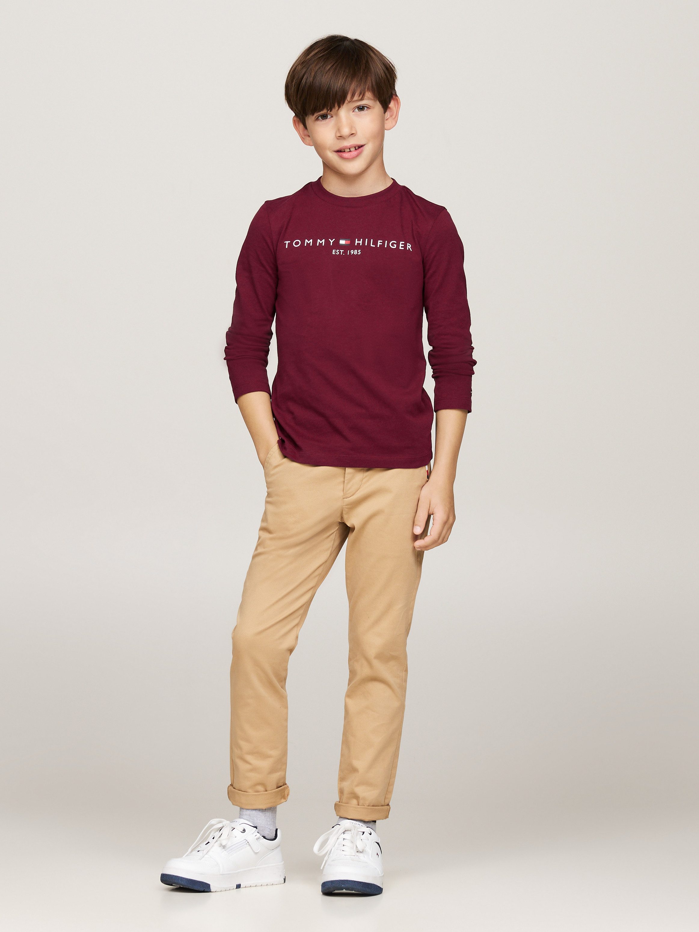 Tommy Hilfiger Shirt met lange mouwen U ESSENTIAL TEE L/S