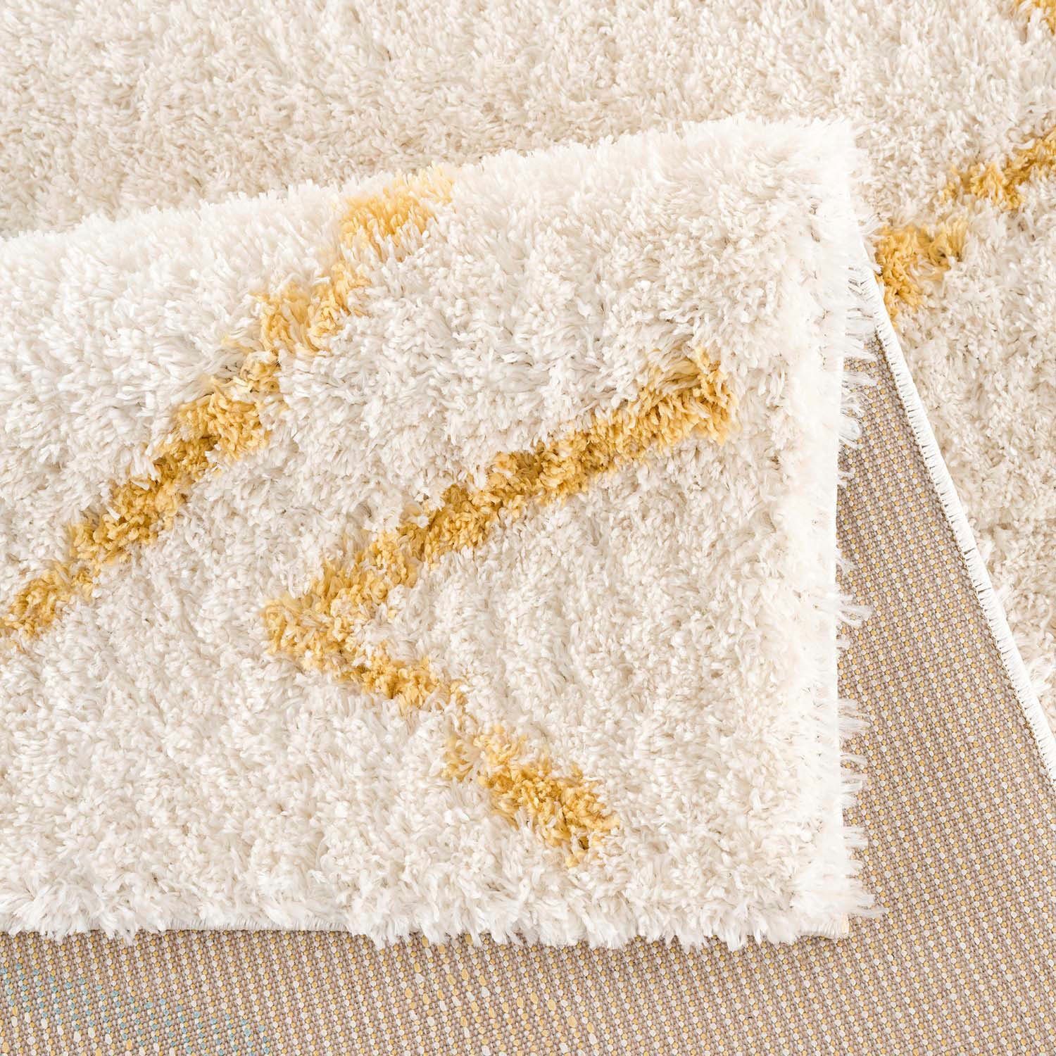 Carpet City Hoogpolig vloerkleed Pulpy 557 bijzonder zacht, etno-look, ideaal voor woonkamer & slaapkamer
