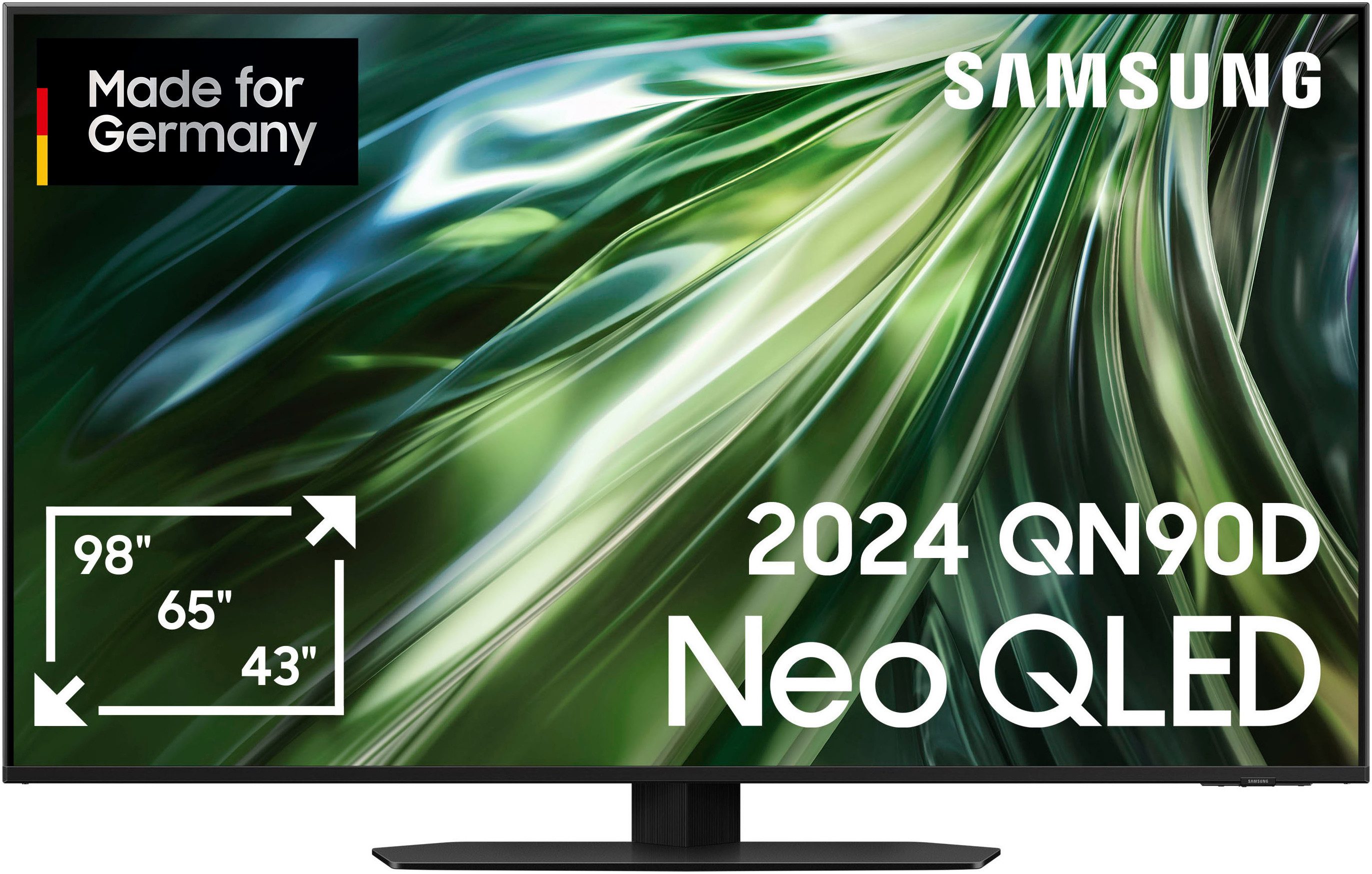 Samsung Neo QLED 4K QN90D QLED-TV 109.2 cm 43 inch Energielabel F (A G) CI+*, DVB-T2 HD, Smart TV, U